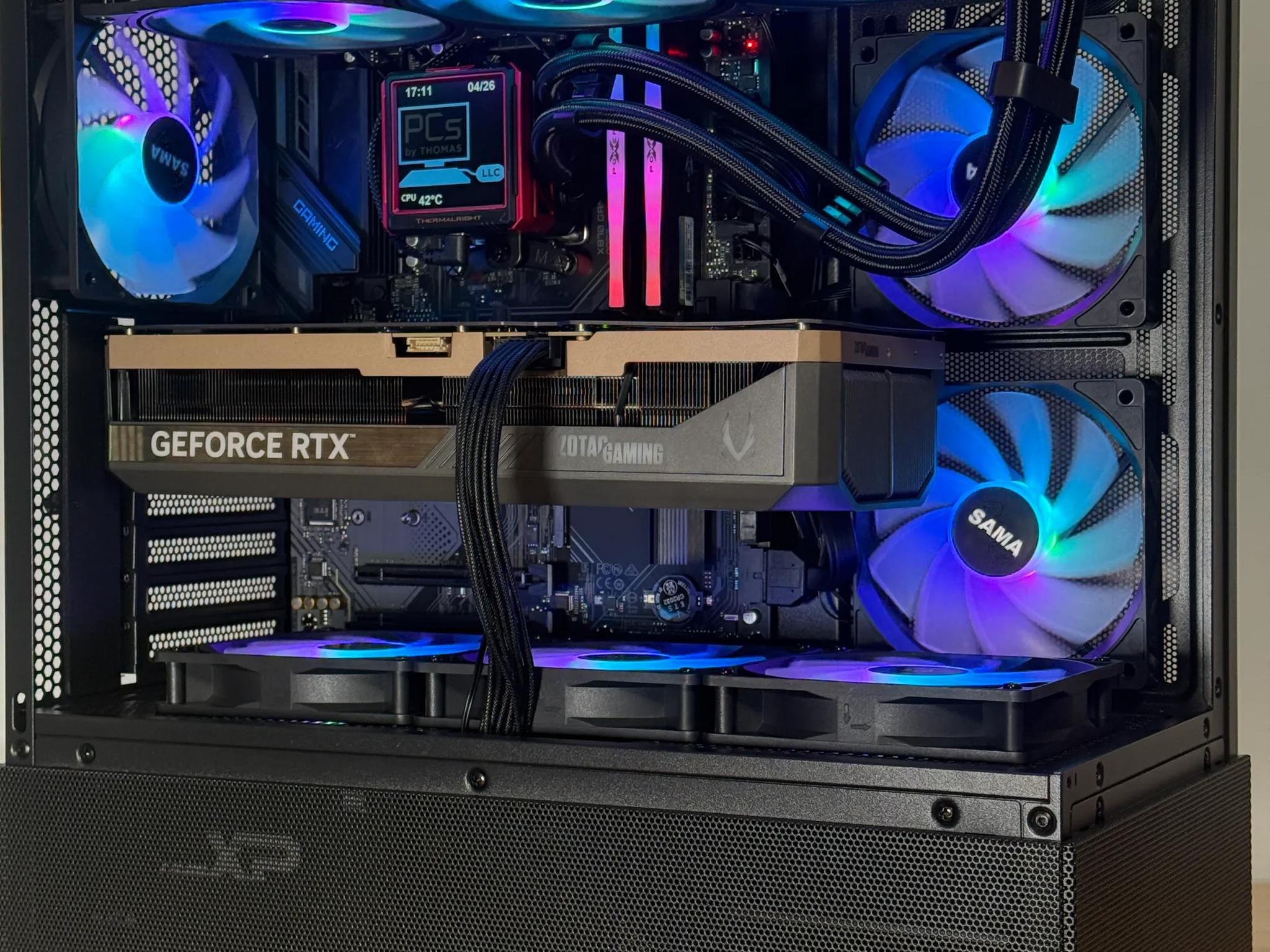 RTX 5080 Ryzen 9 9900x Gaming PC