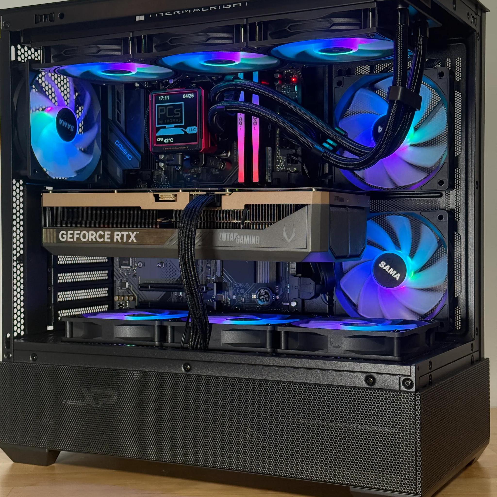 RTX 5080 Ryzen 9 9900x Gaming PC