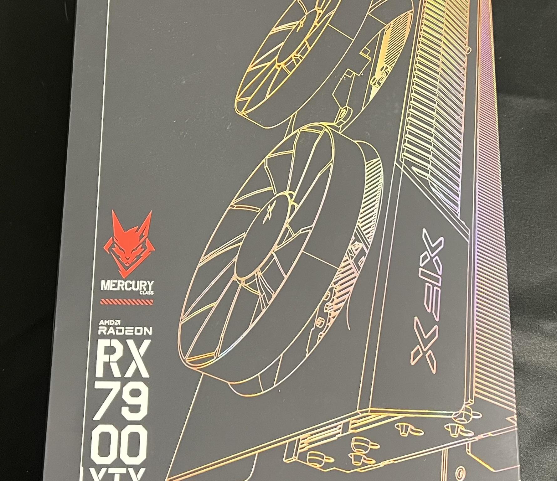 Limited Edition XFX Mercury AMD Radeon RX 7900 XTX Magnetic Air Gaming Graphics Card