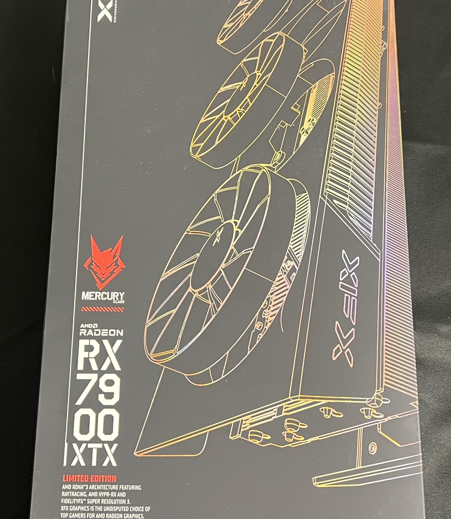 Limited Edition XFX Mercury AMD Radeon RX 7900 XTX Magnetic Air Gaming Graphics Card
