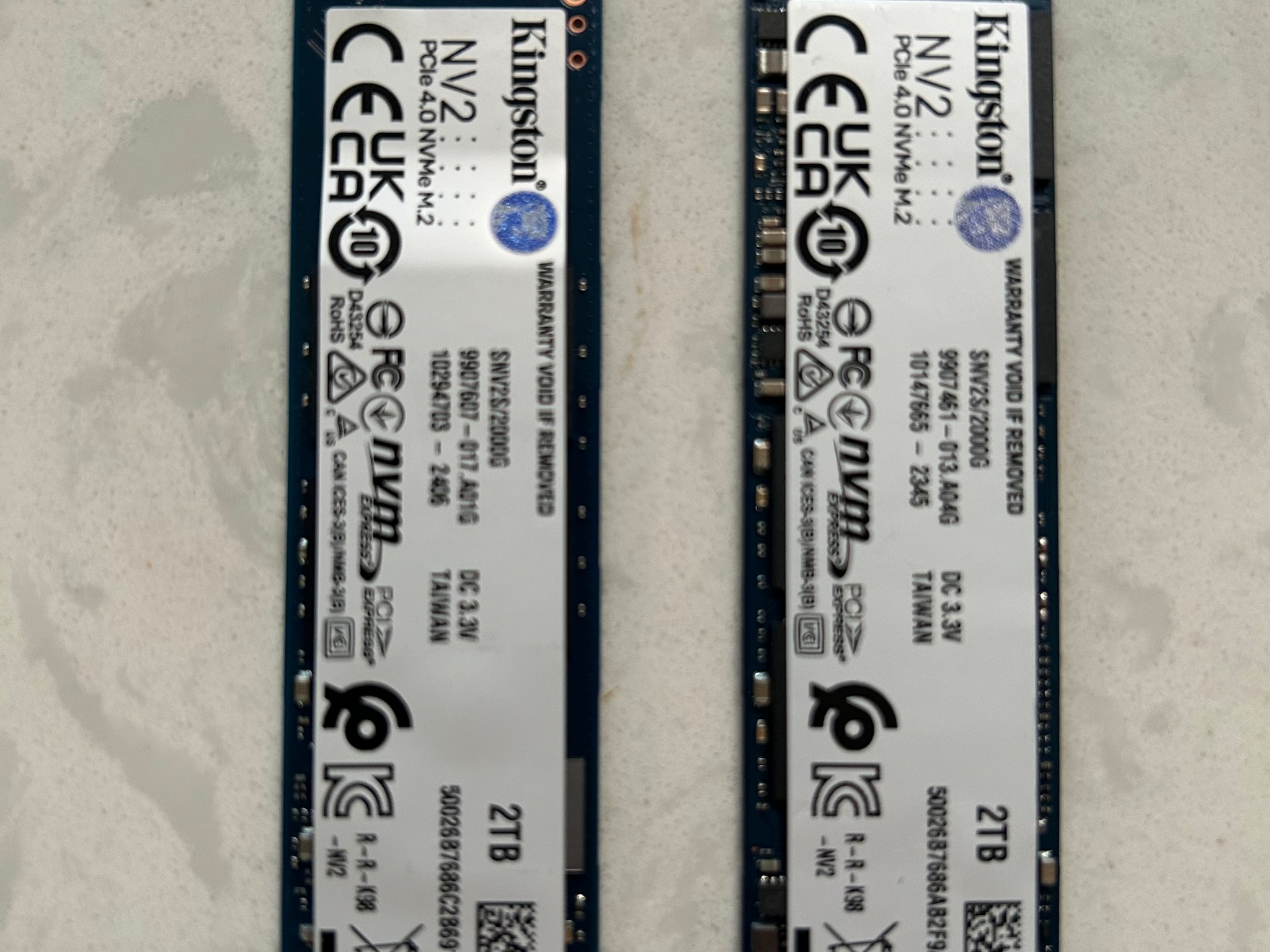 Kingston Nv2 m.2 PCLe 4.0 2tb
