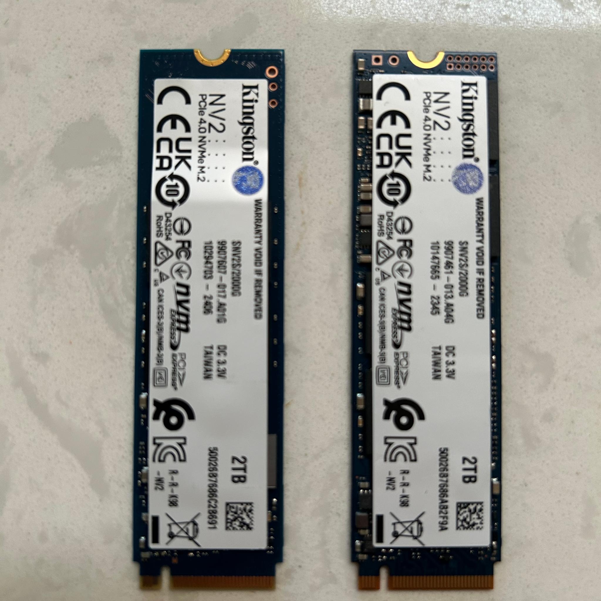Kingston Nv2 m.2 PCLe 4.0 2tb