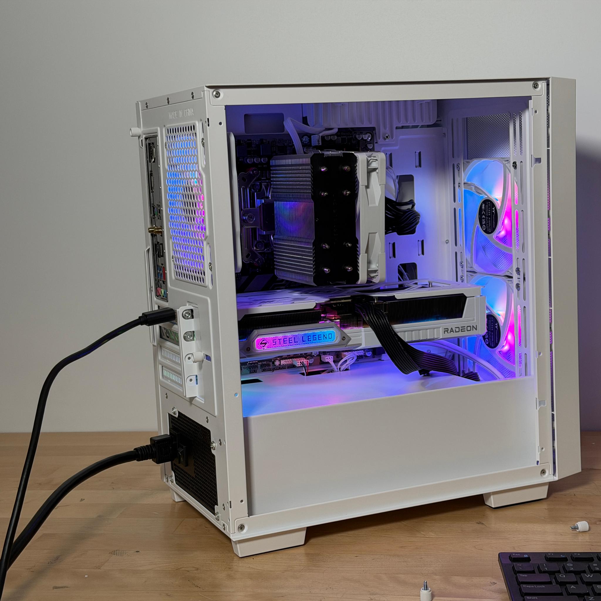 RX 9060XT 16gb Ryzen 7600x3d Gaming PC