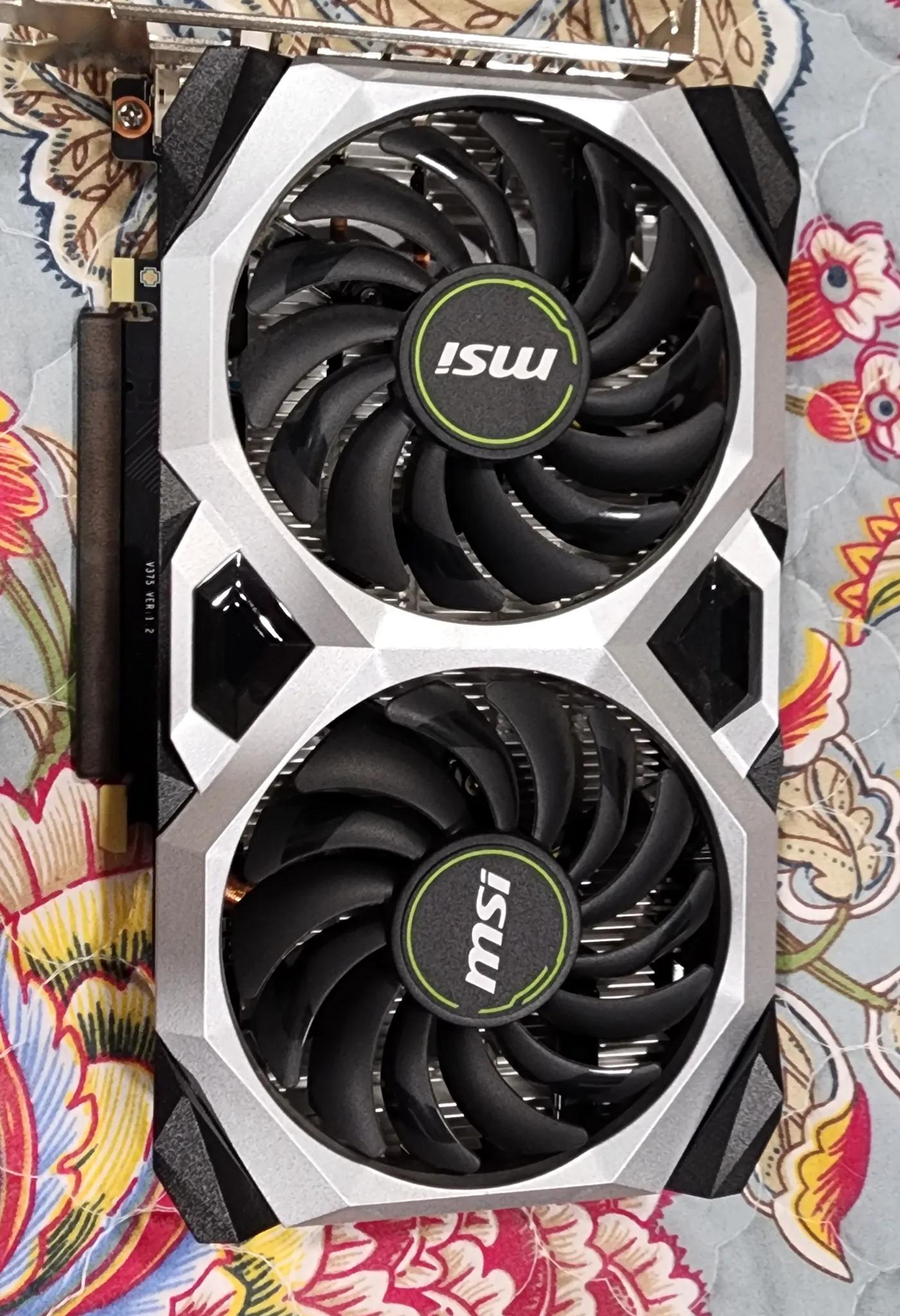 MSI Nvidia GeForce GTX 1660 SUPER VENTUS XS OC Graphics Card, PCI-E x16