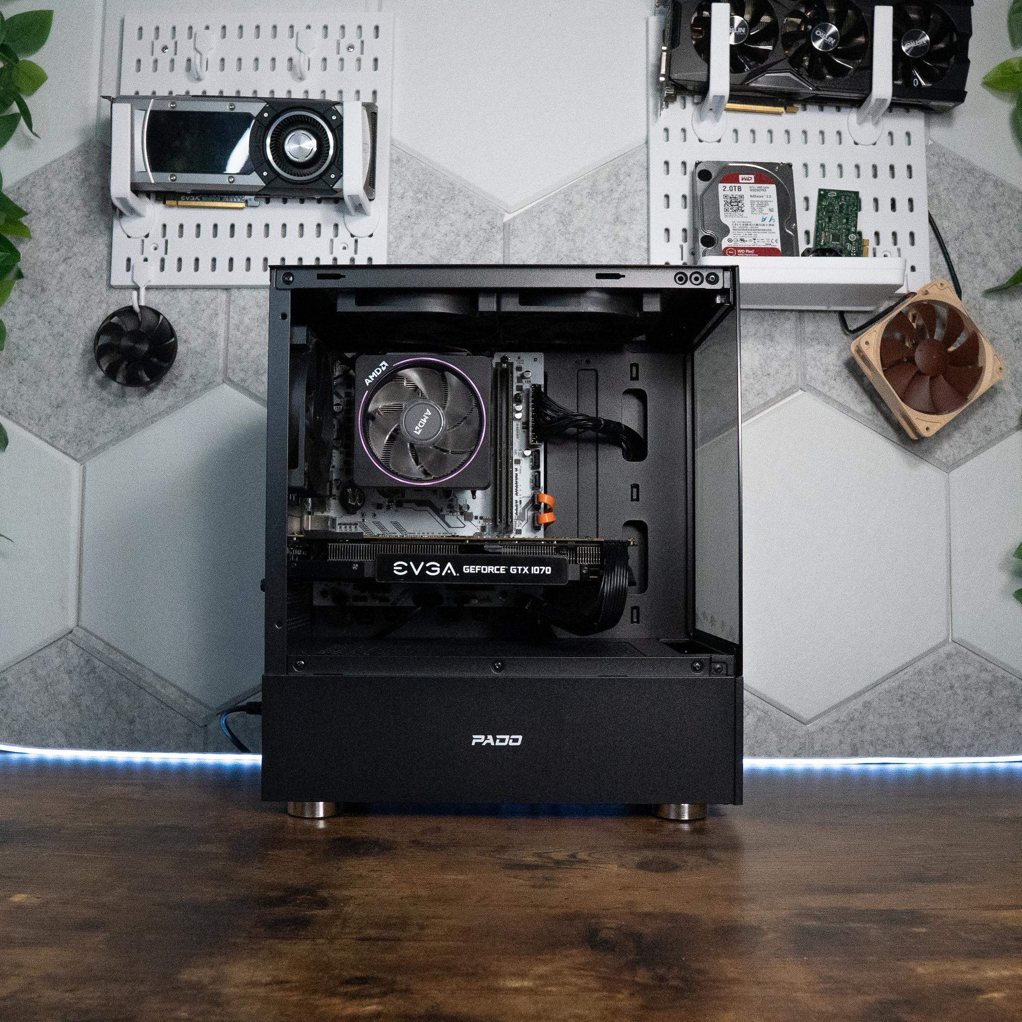 🌸🌸 BUDGET - BO6 Ready GAMING PC | EVGA GTX 1070 8GB | RYZEN 5 1600 | 16GB DDR4 RAM | 1.25TB |