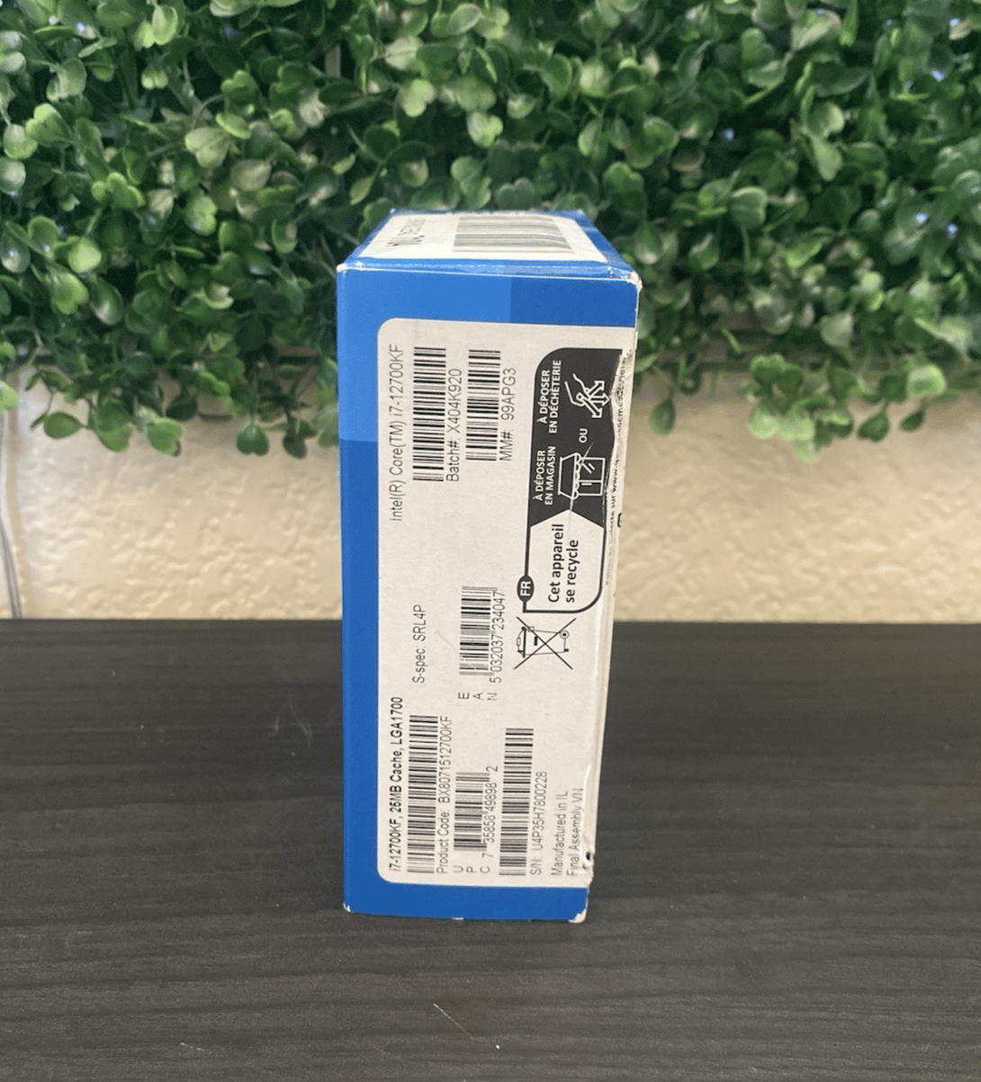 Intel Core i7-12700KF
