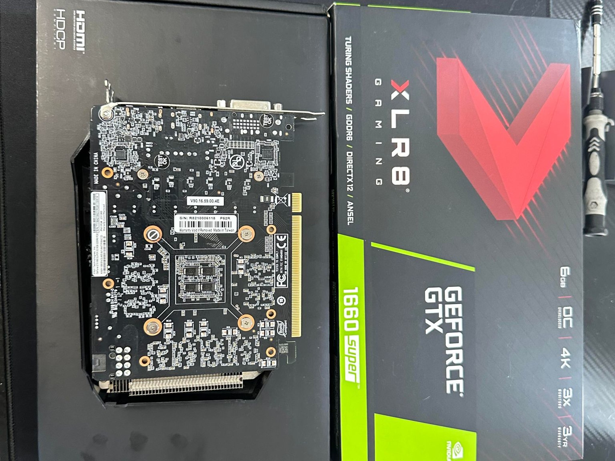 PNY GeForce GTX 1660 SUPER 6GB XLR8 Gaming