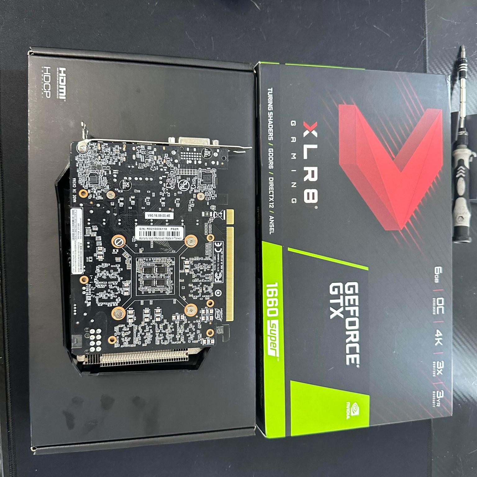 PNY GeForce GTX 1660 SUPER 6GB XLR8 Gaming