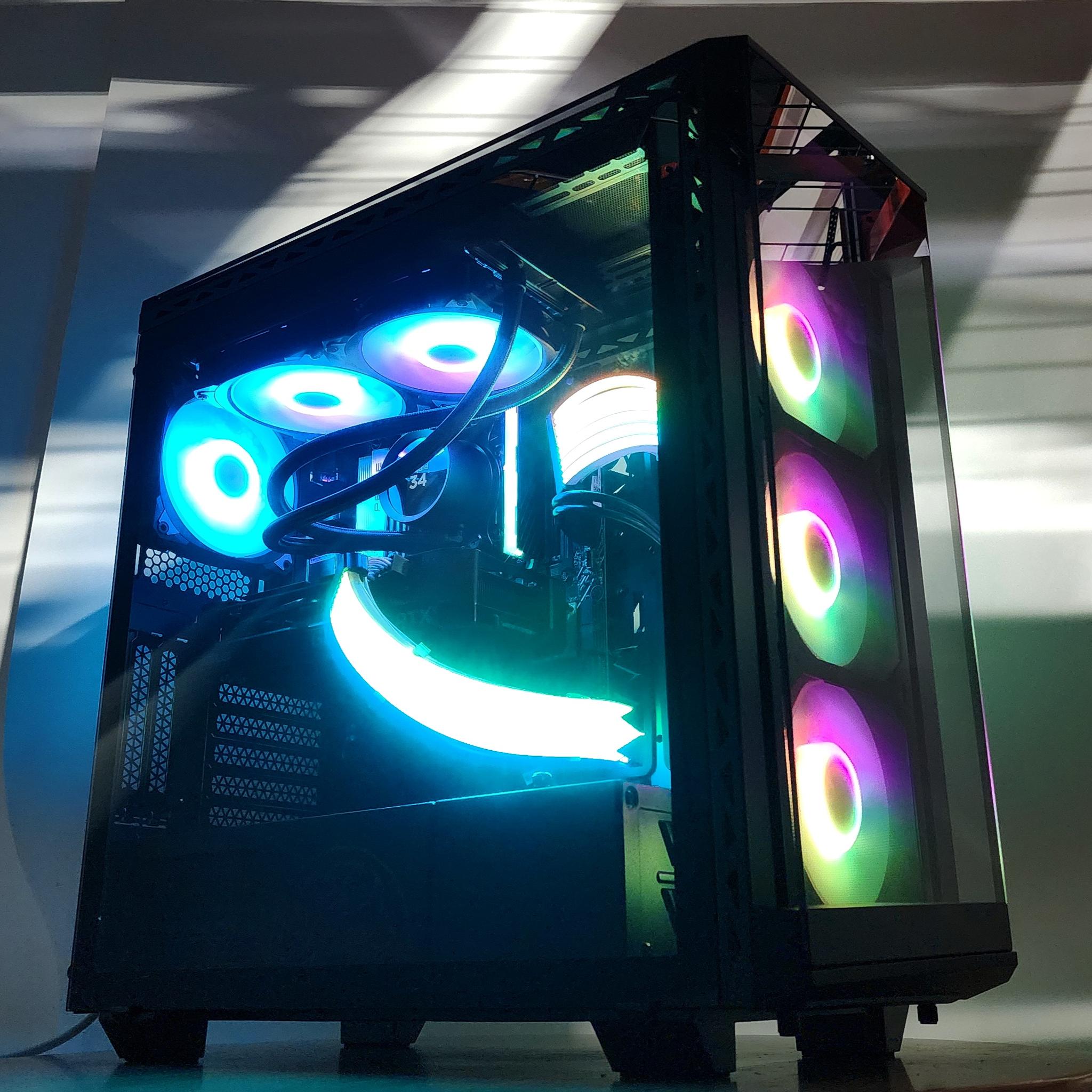 Gaming PC Ryzen 5 7600X 16GB RAM 1TB SSD RTX 4060 8GB Windows 11 Computer