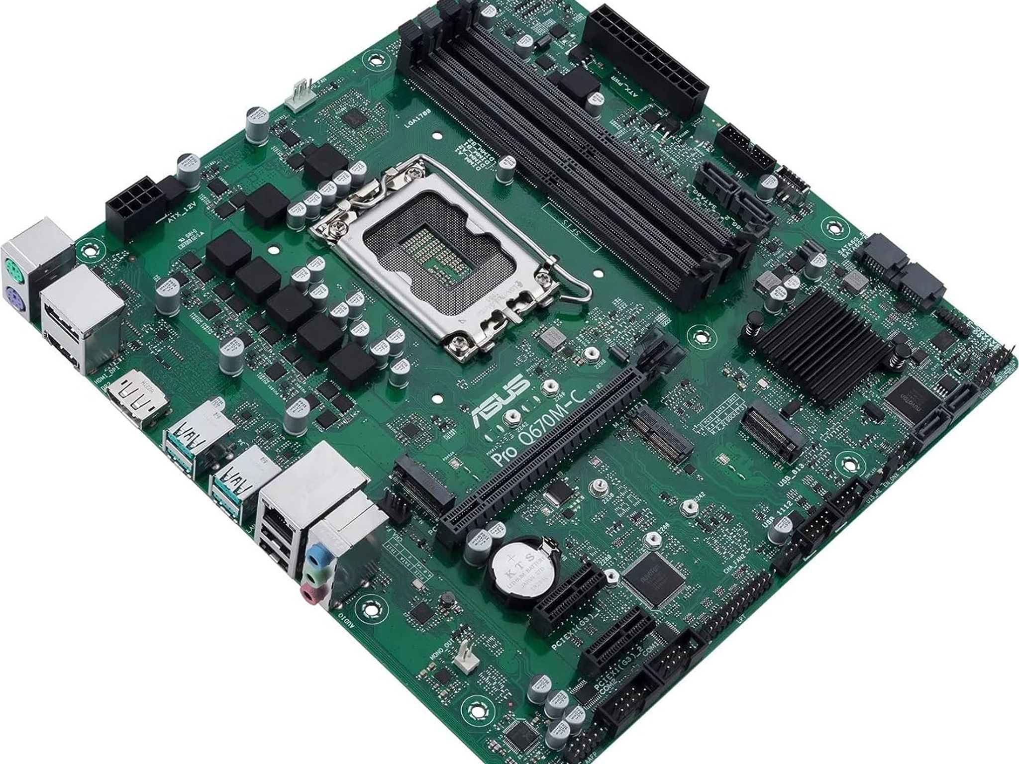 ASUS PRO Q670M-C-CSM Intel Q670 LGA 1700 microATX DDR5 Commercial Motherboard