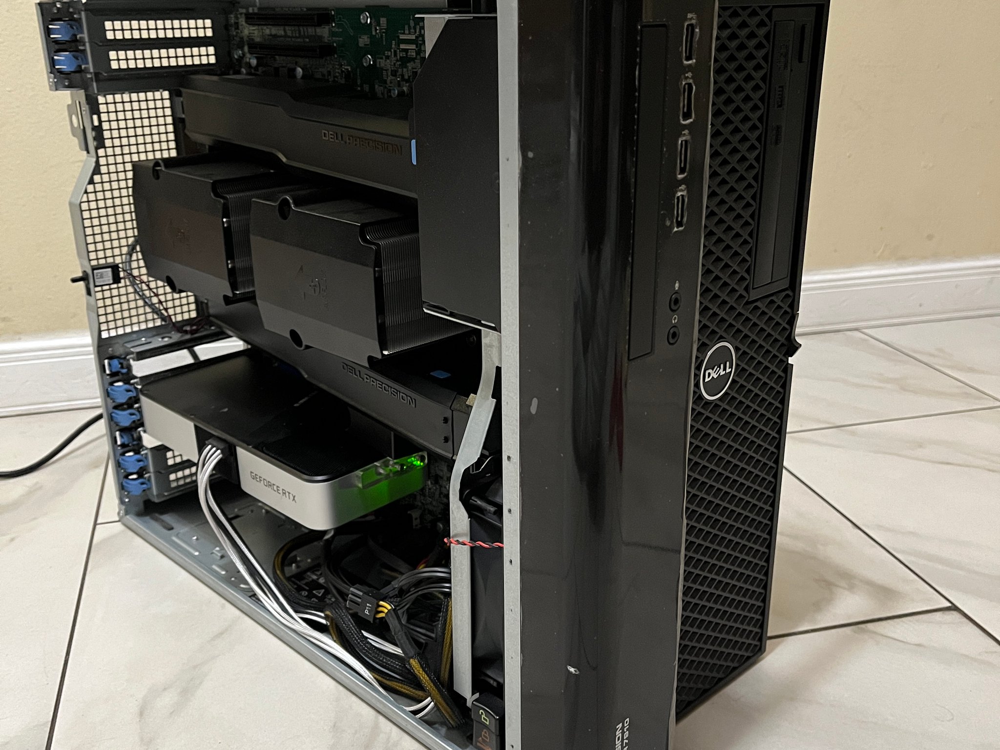 🔥RTX 3060 Ti, Intel Xeon 12 Core (Same as i7), 500 GB SSD, 16 GB RAM, Dell T7910 Gaming PC