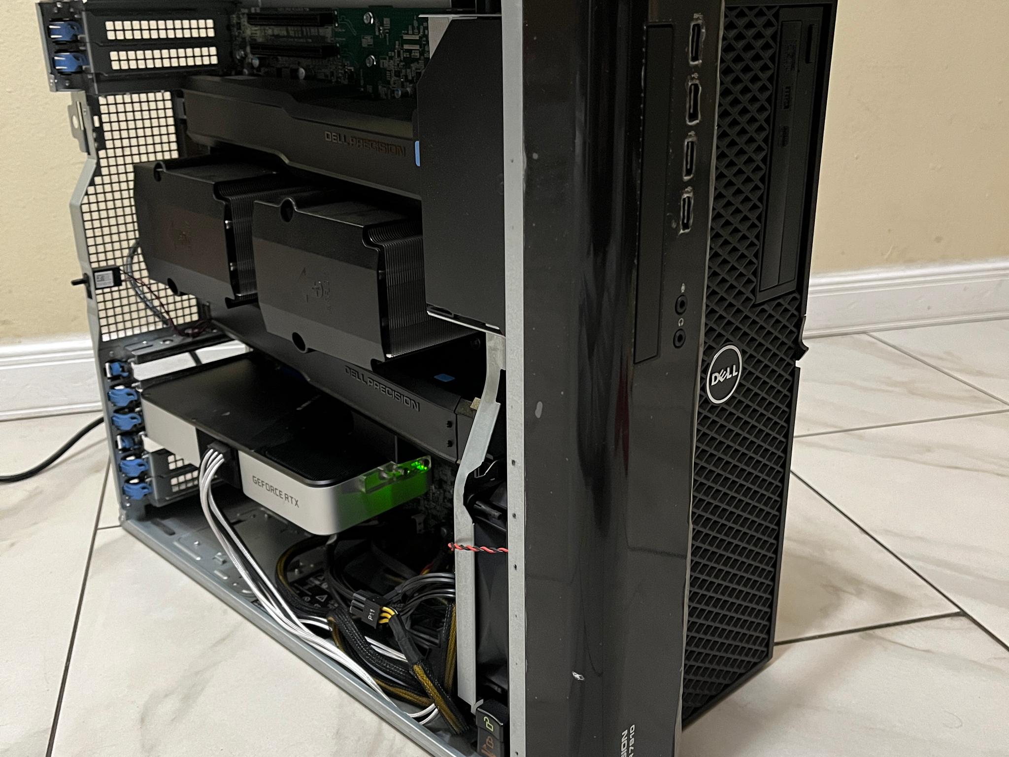 🔥RTX 3060 Ti, Intel Xeon 12 Core (Same as i7), 500 GB SSD, 16 GB RAM, Dell T7910 Gaming PC