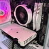 White Gaming PC (GTX 1660 6B + AMD Ryzen 5 3600 + 16GB DDR4 + SSD)