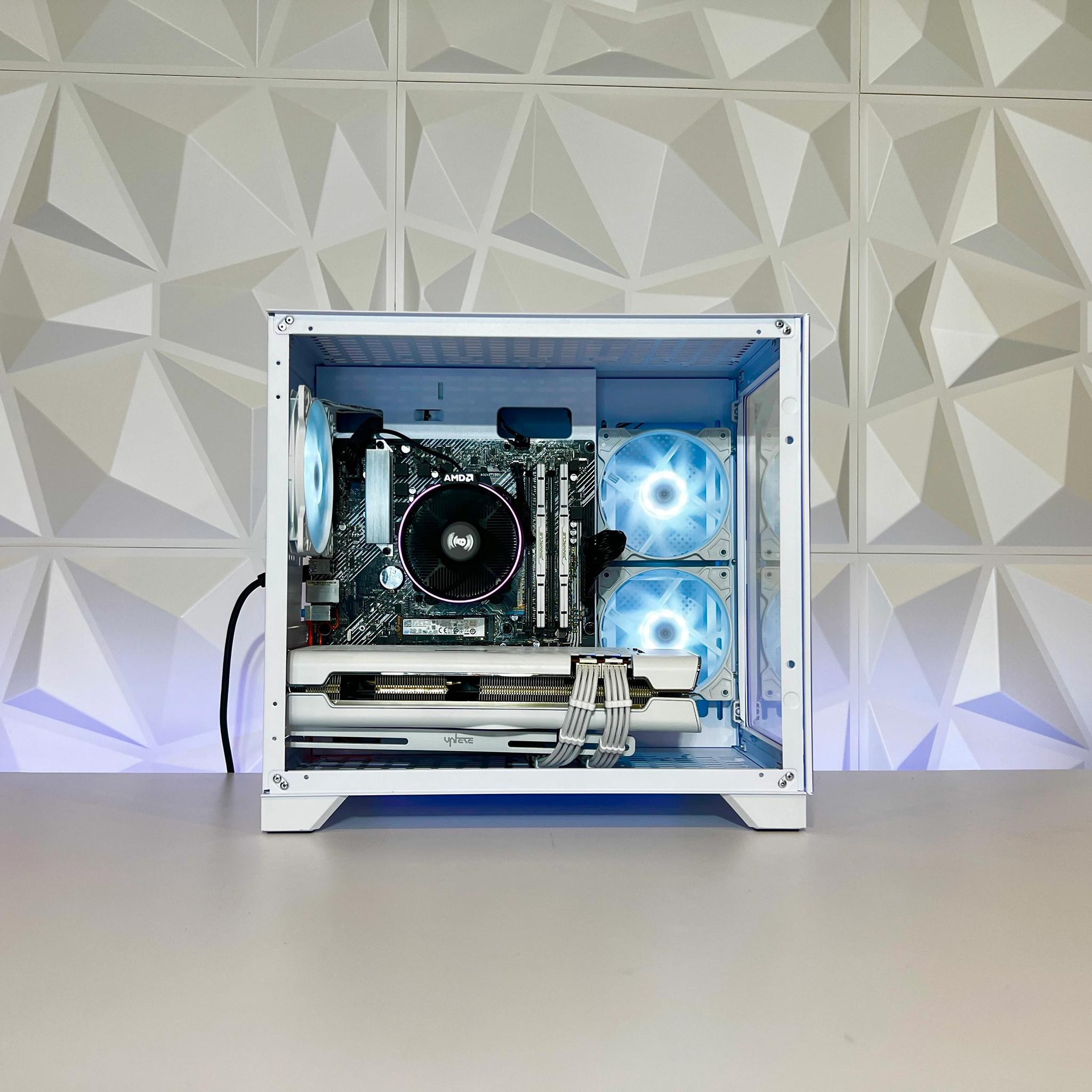 ❄️ AMD RX 5700 XT, AMD Ryzen 5 (6 Cores) | Gaming PC ❄️