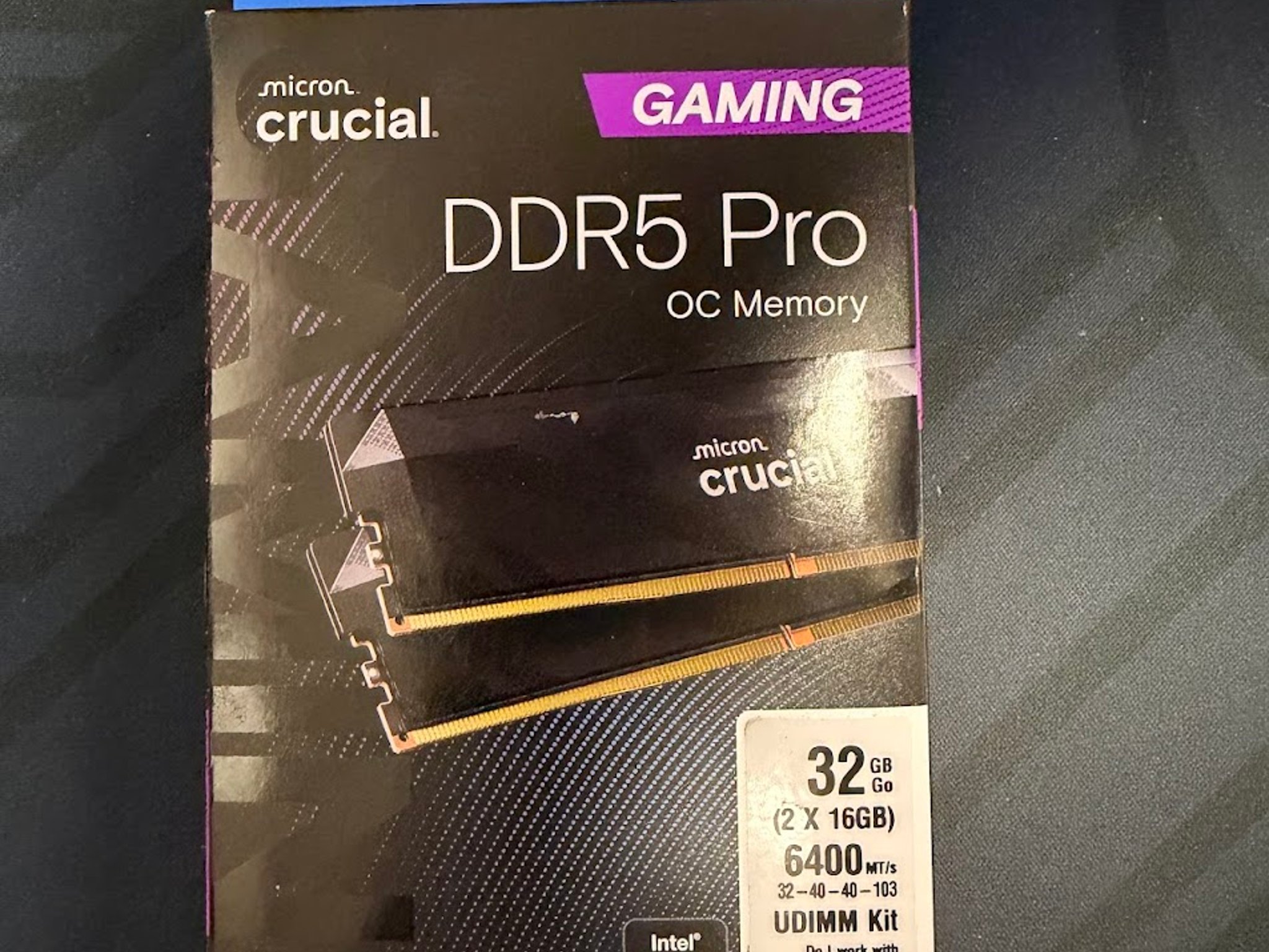 Crucial DDR5 Pro OC Memory (32GB Kit / 2x16GB)