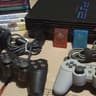 PS2 Fat model console w/games bundle