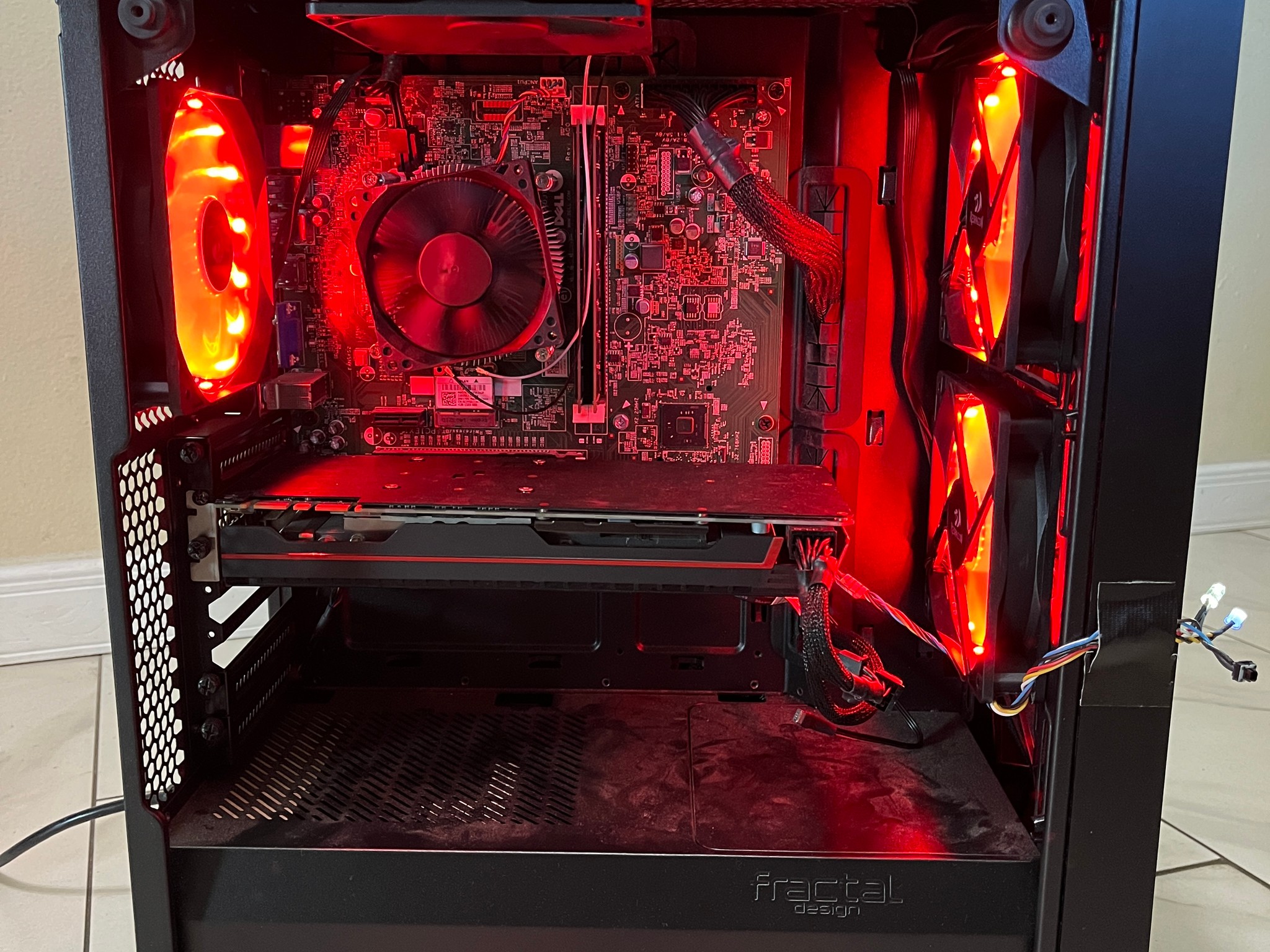 🔥🖥️GTX 1080, Intel i5-4440,500 GB SSD,12 GB RAM, High Performance RGB Gaming PC w/ Remote & Wi-Fi 🖥️