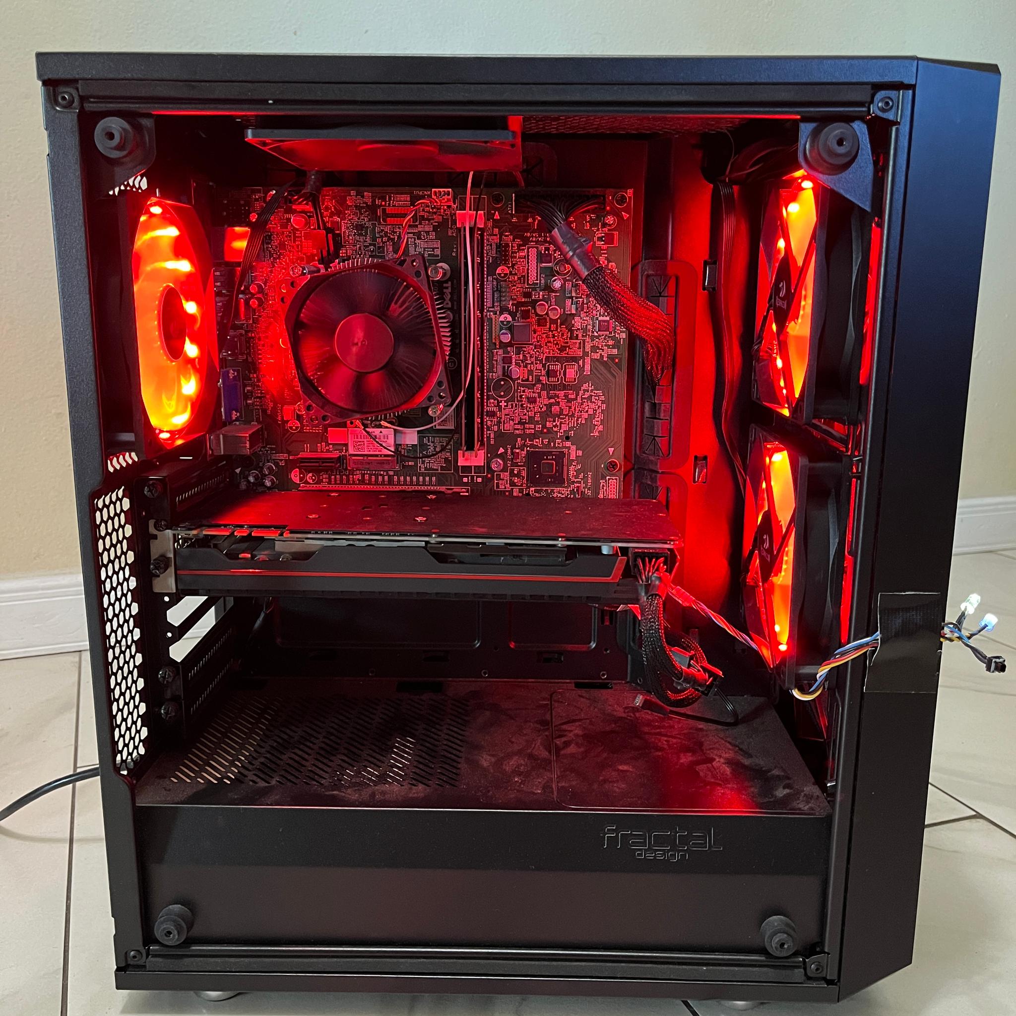 🔥🖥️GTX 1080, Intel i5-4440,500 GB SSD,12 GB RAM, High Performance RGB Gaming PC w/ Remote & Wi-Fi 🖥️