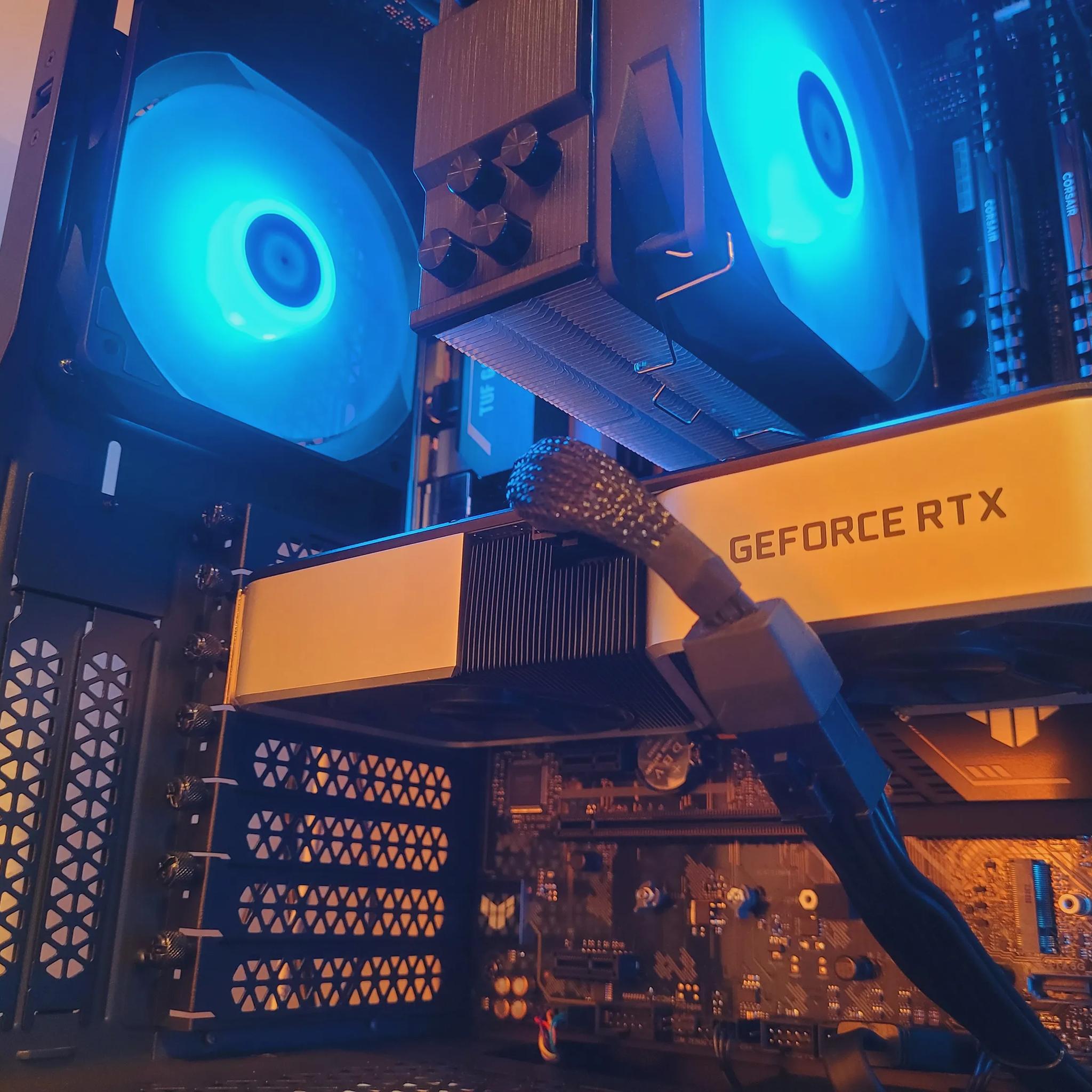 Wifi RTX Gaming PC | Ryzen 5 5600 | RTX 3060ti 8GB | 32GB DDR4 | 1TB SSD Gaming 1080p Gaming PC