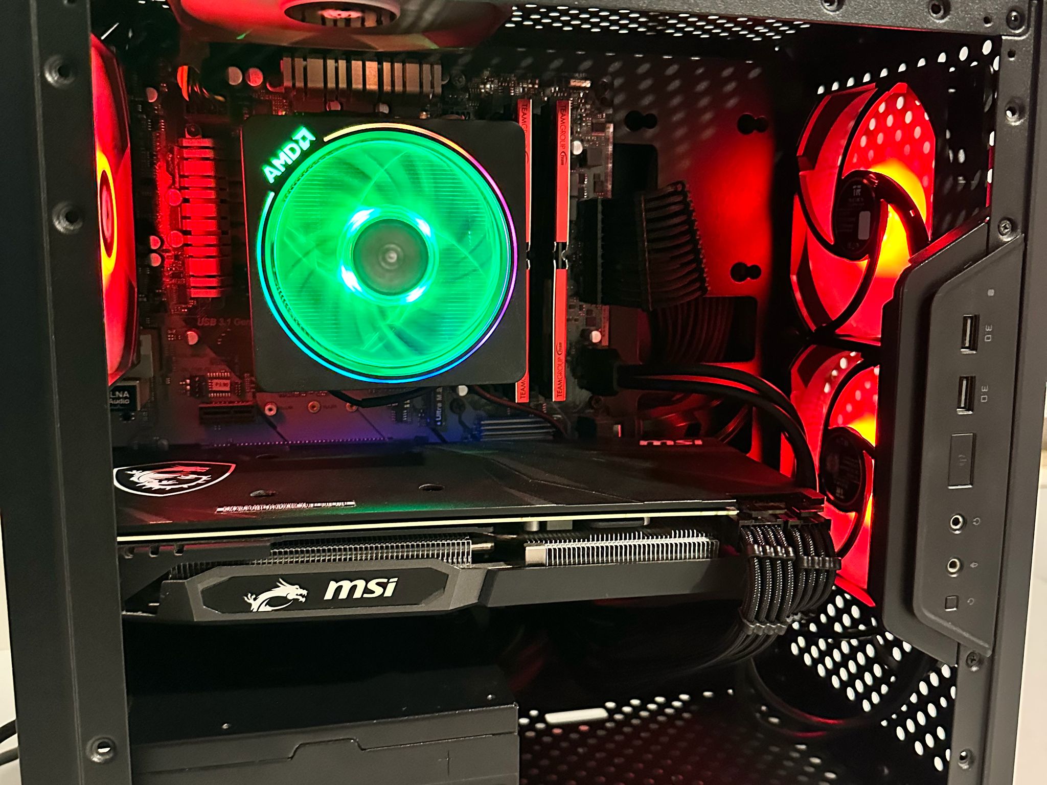 Gaming PC – Ryzen 5 3600 | RX 5600 XT | 16GB RAM | 256GB NVME SSD + 2TB HardDrive | Tested