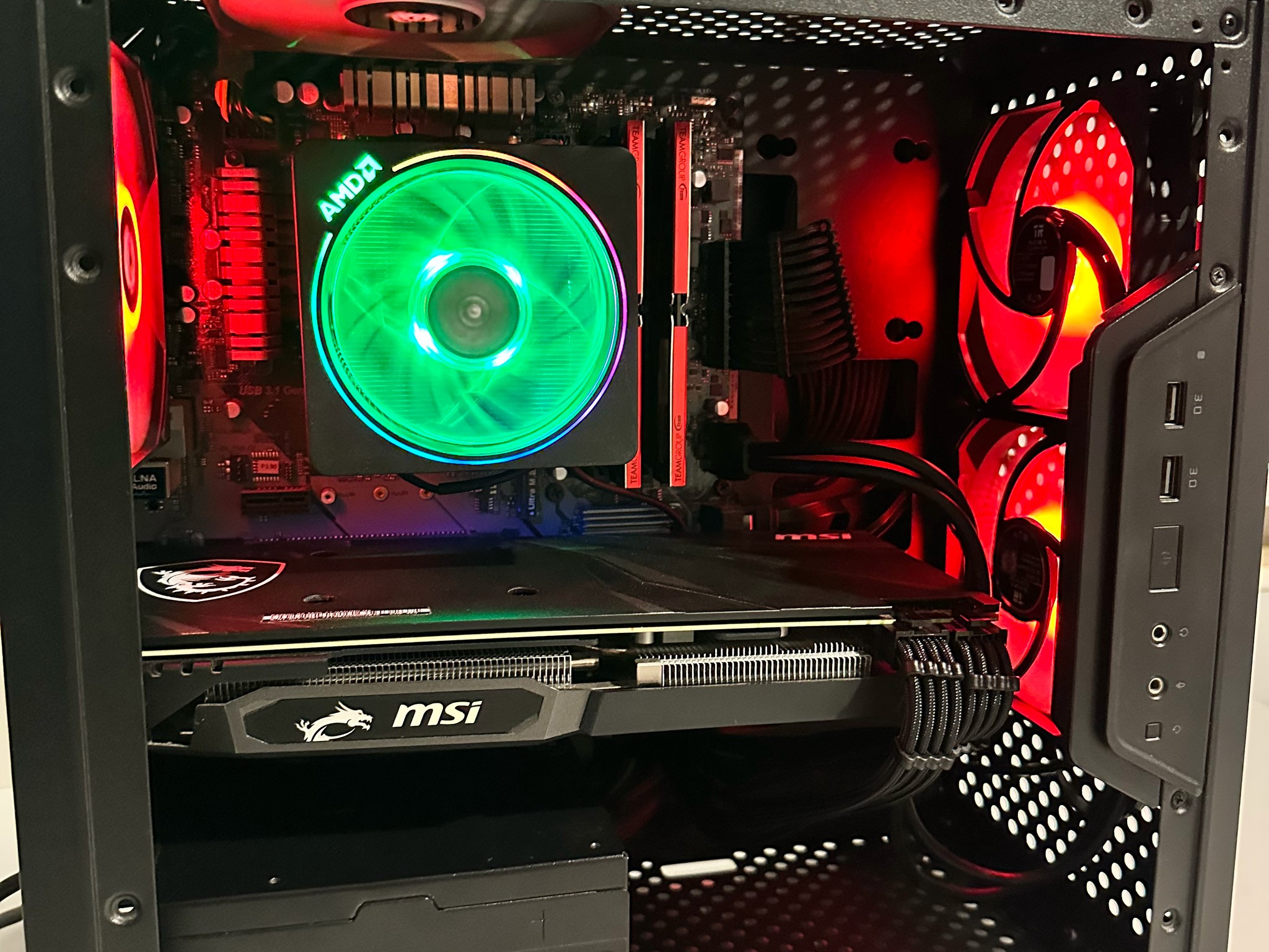 Gaming PC – Ryzen 5 3600 | RX 5600 XT | 16GB RAM | 256GB NVME SSD + 2TB HardDrive | Tested