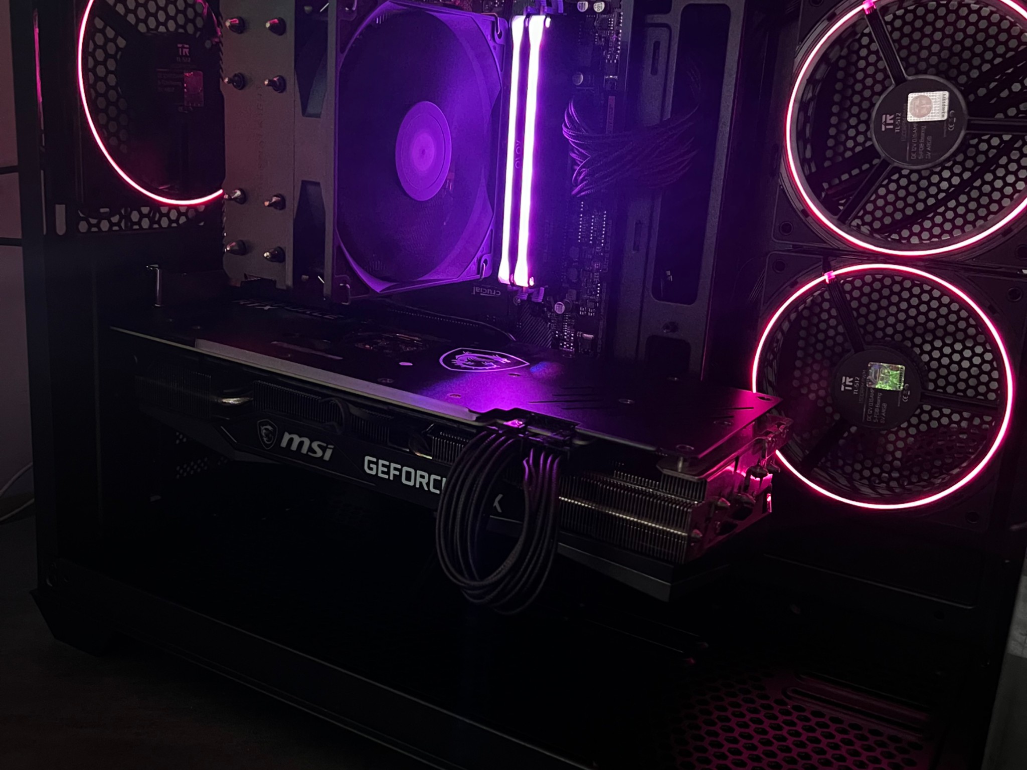 RYZEN 7 3700X + 3070 TI All Black Micro-ATX Custom Gaming PC