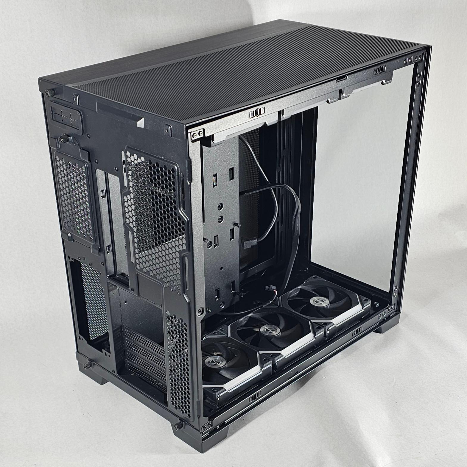 Lian Li PC Case 489 w\ Tempered Glass and 6 RGB Fans