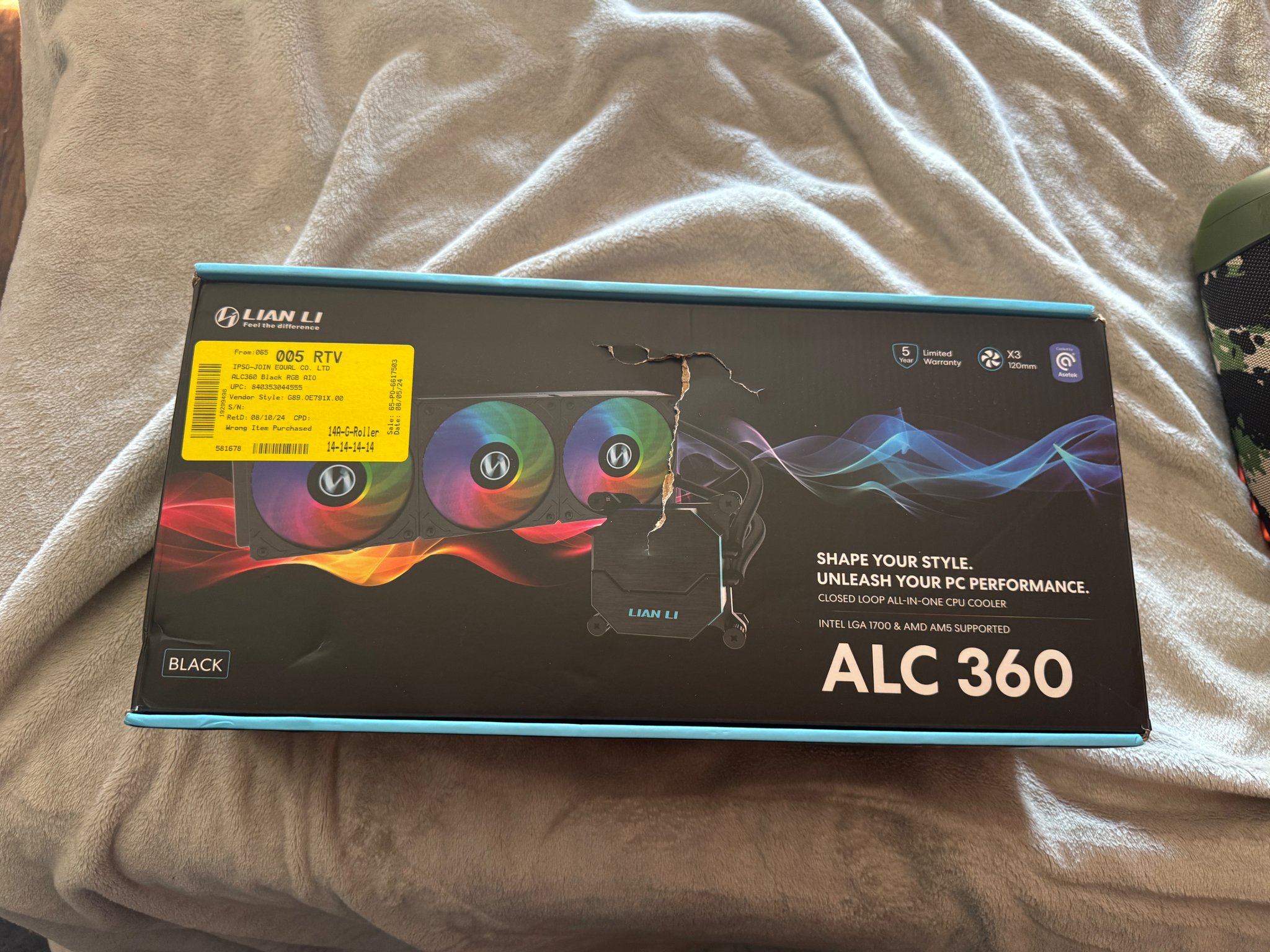 LIAN LI ALC 360 AIO Cooler