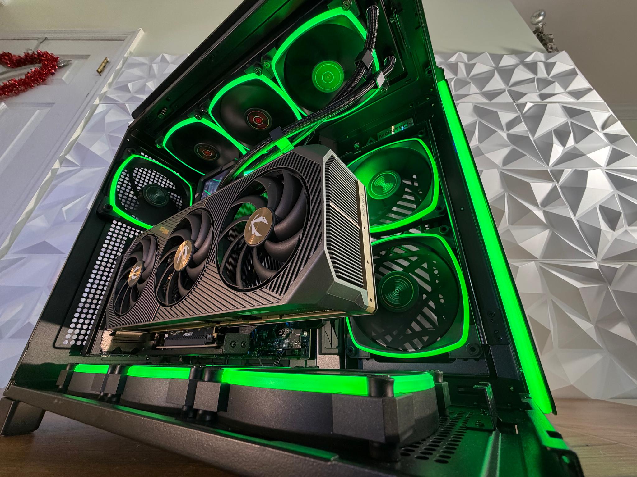 🧊 RTX 5080| Ryzen 7 9850X3D | 32GB RGB | 2TB | Windows 11 Pro “AURORA TITAN” 🧊