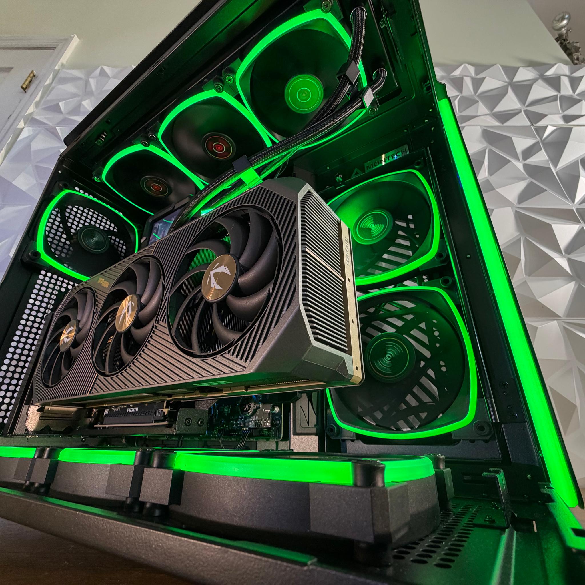 🧊 RTX 5080| Ryzen 7 9850X3D | 32GB RGB | 2TB | Windows 11 Pro “AURORA TITAN” 🧊