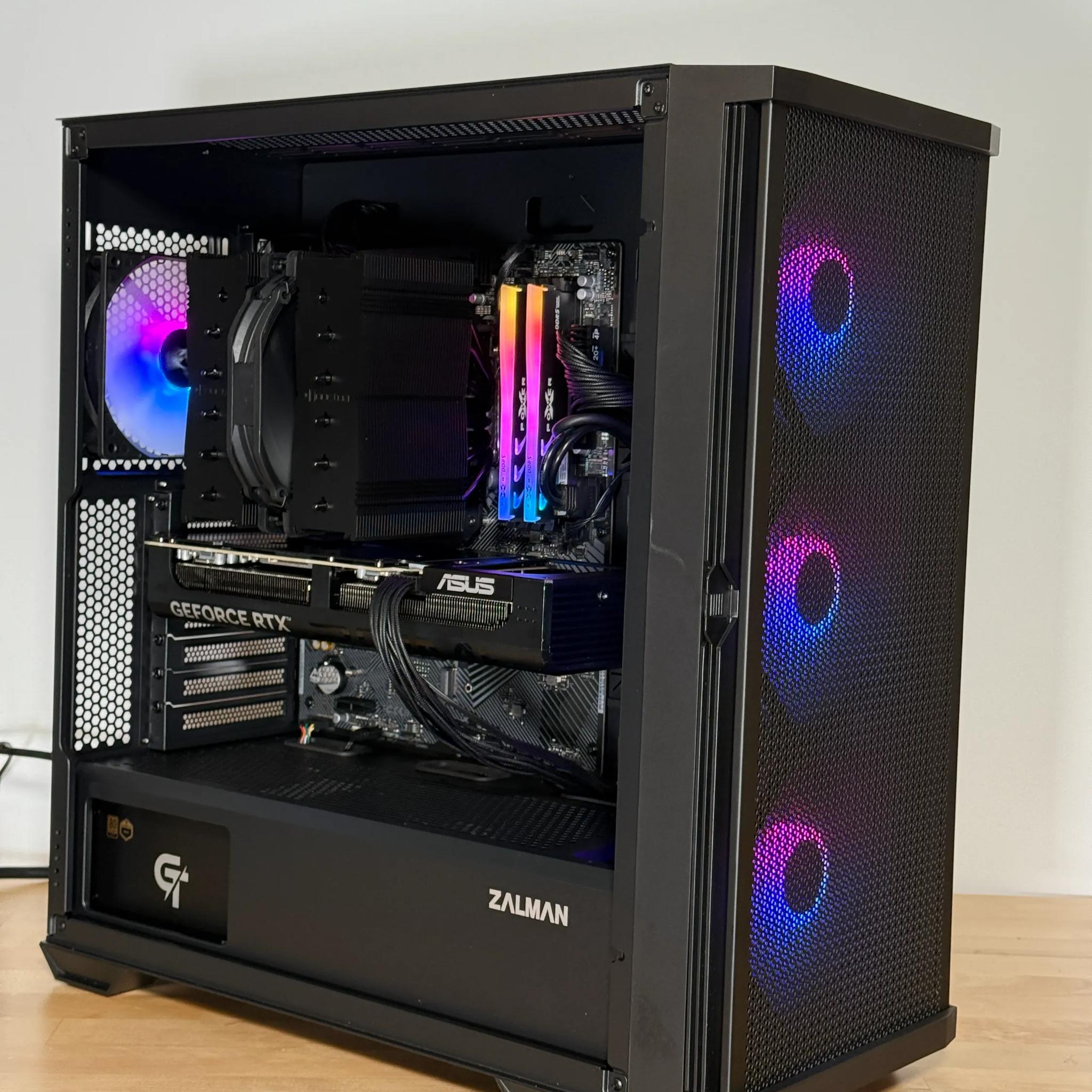 RTX 5070 TI Ryzen 7800x3d Gaming PC