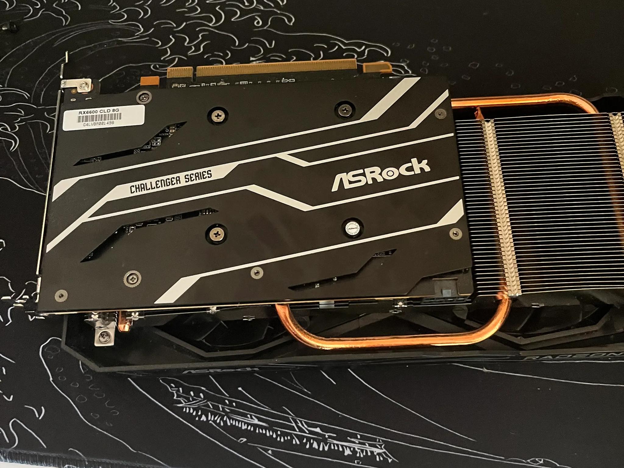 Used AsRock RX 6600 8GB