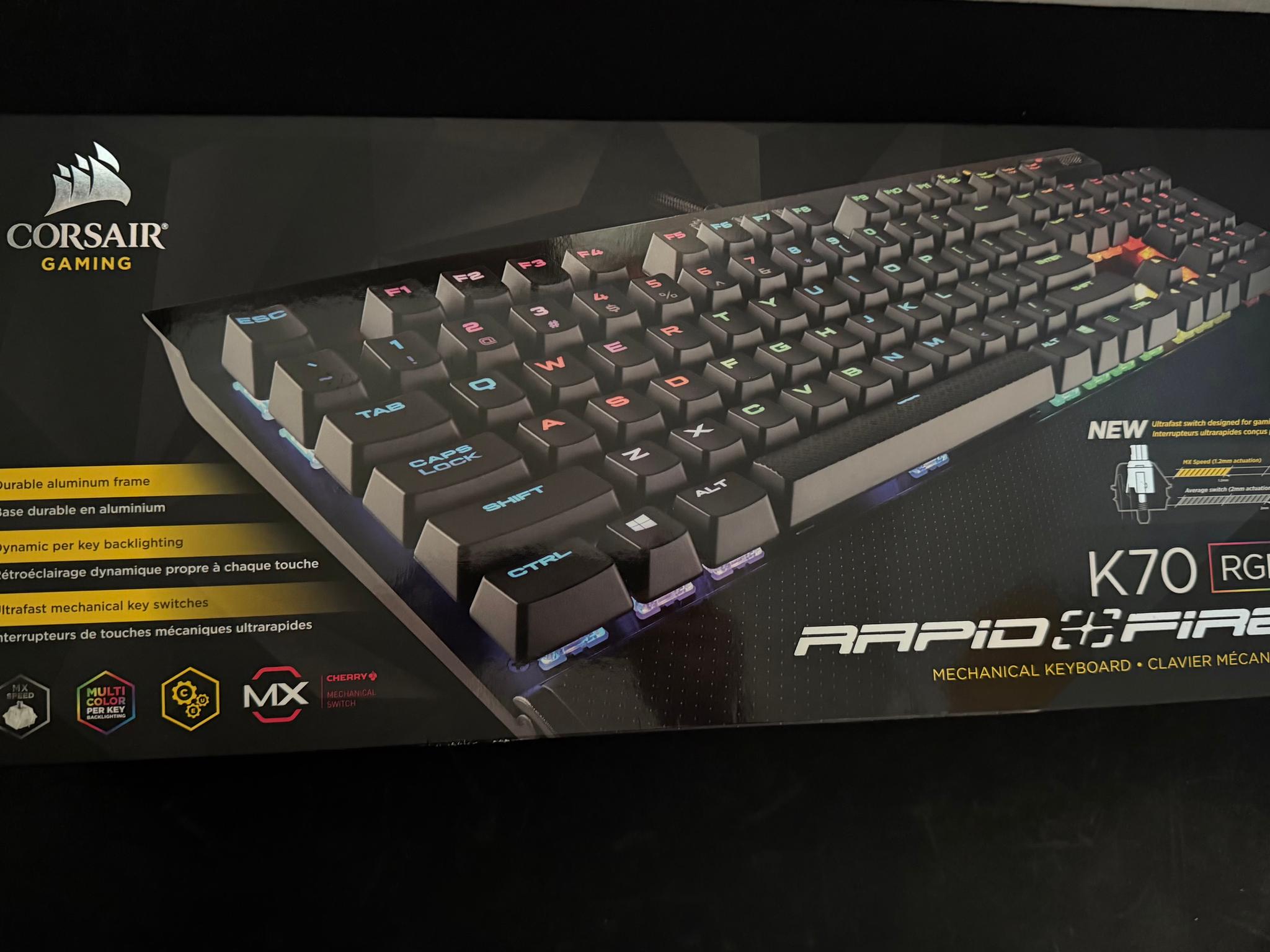 Corsair K70 RGB RAPIDFIRE