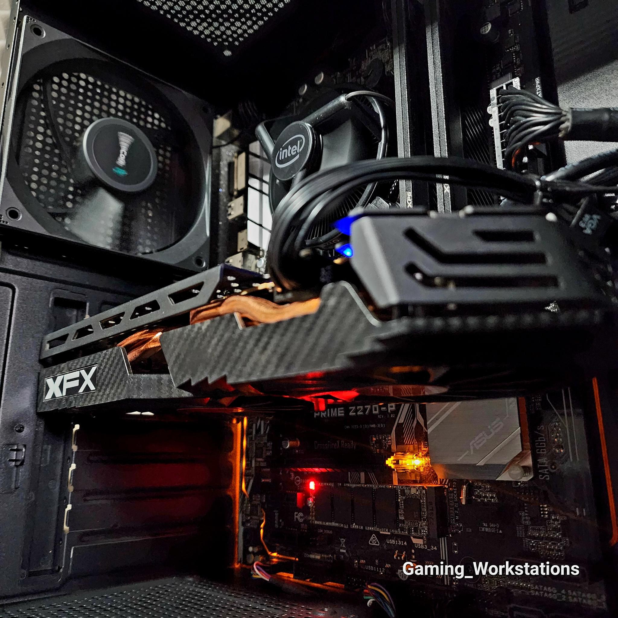 🖤🖤🖤 Intel Core i7 6700 // XFX Radeon RX 580 8GB // XPG 16GB 3200MHz