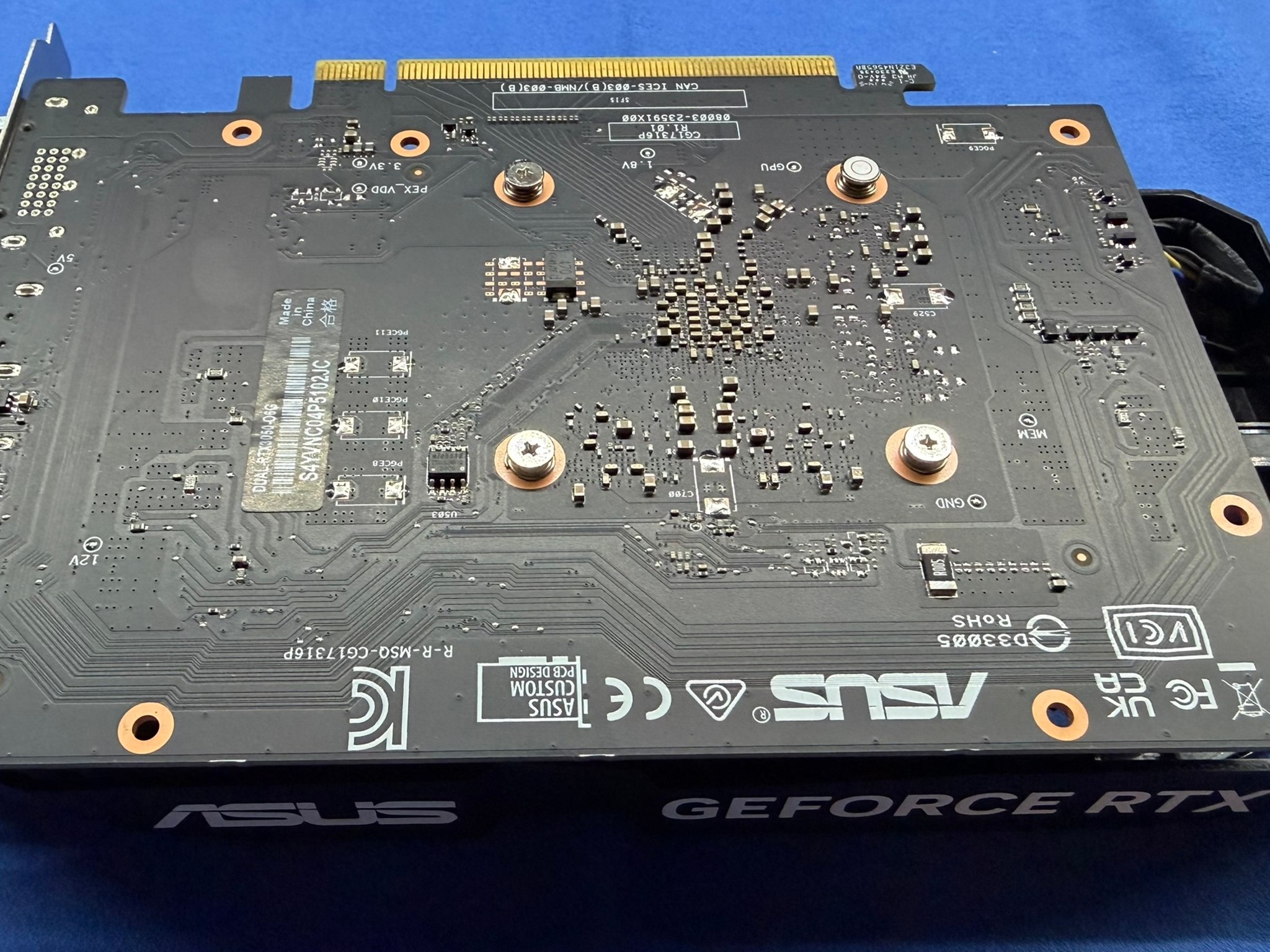 ASUS DUAL GeForce RTX 3050 6GB