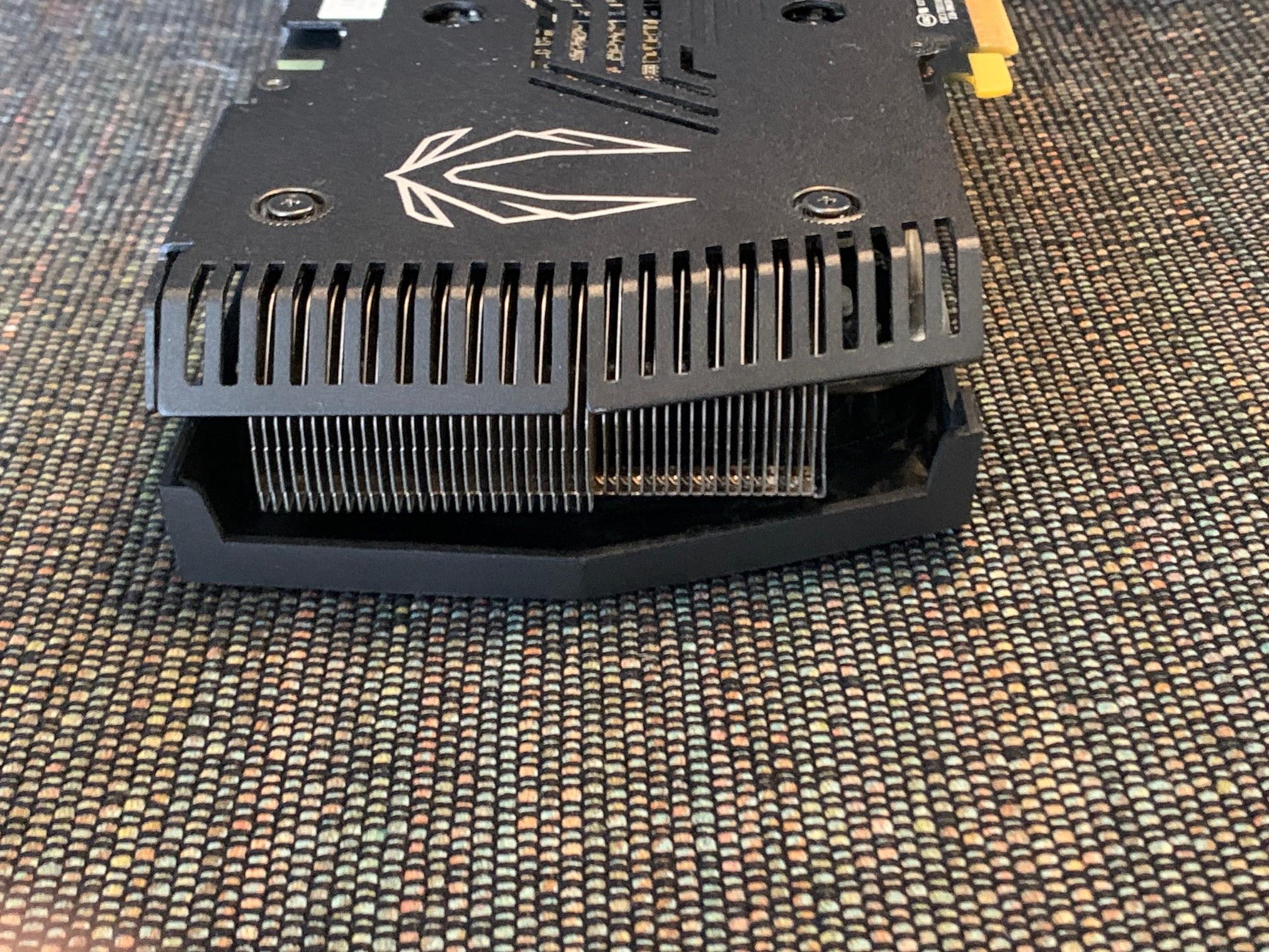 ZOTAC GAMING GeForce RTX 3060 Ti Twin Edge OC LHR 8GB GDDR6 Graphics Card, Used