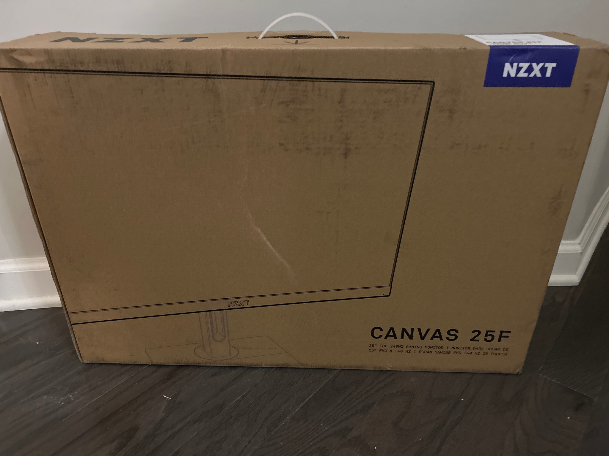 NZXT Canvas 25" 1080p 240hz Monitor - Stand Included