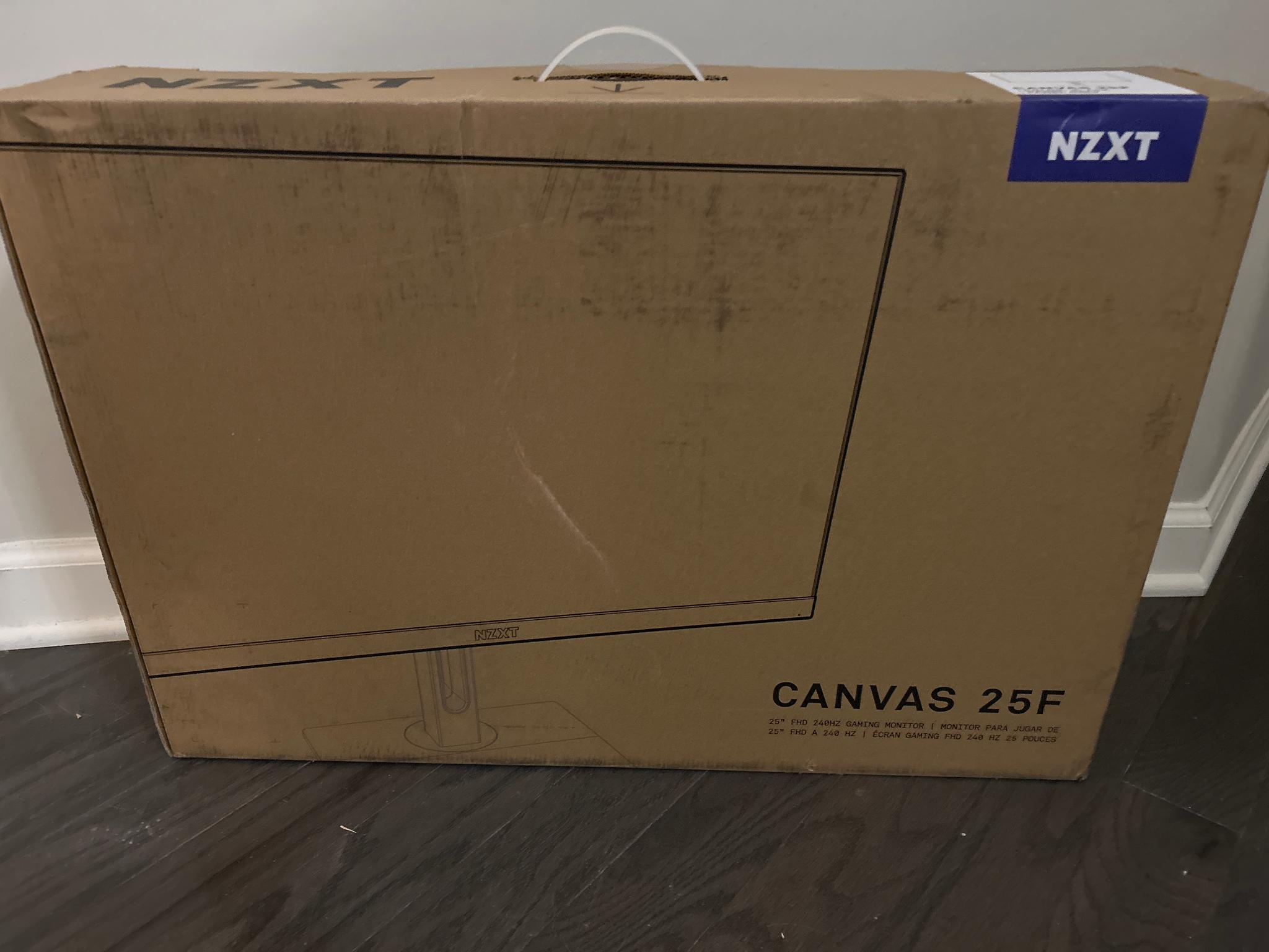 NZXT Canvas 25" 1080p 240hz Monitor - Stand Included