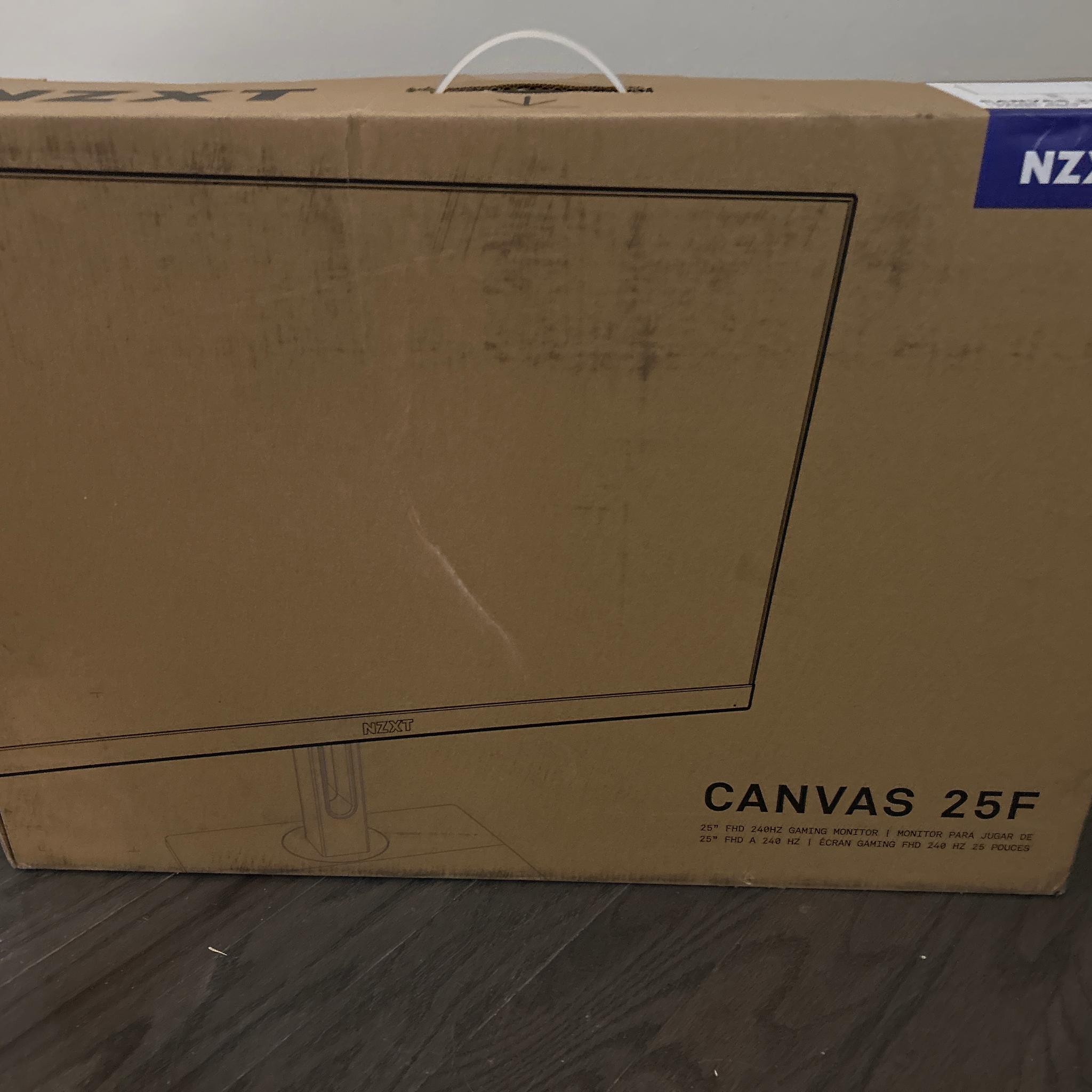 NZXT Canvas 25" 1080p 240hz Monitor - Stand Included