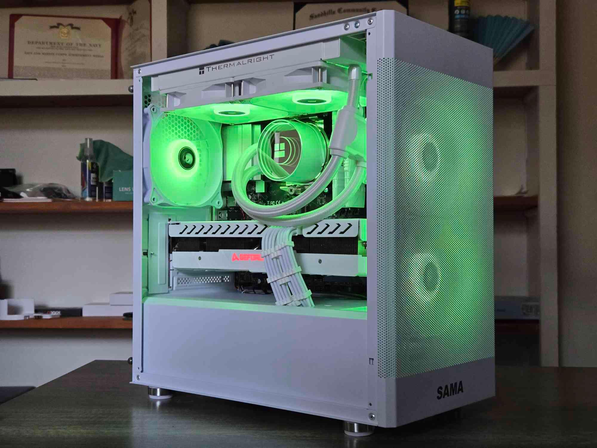1440P White Beast | RTX 3070 Ti | Ryzen 5 5600X | 32GB | 1TB | 850W | ARGB | Wi-Fi + BT