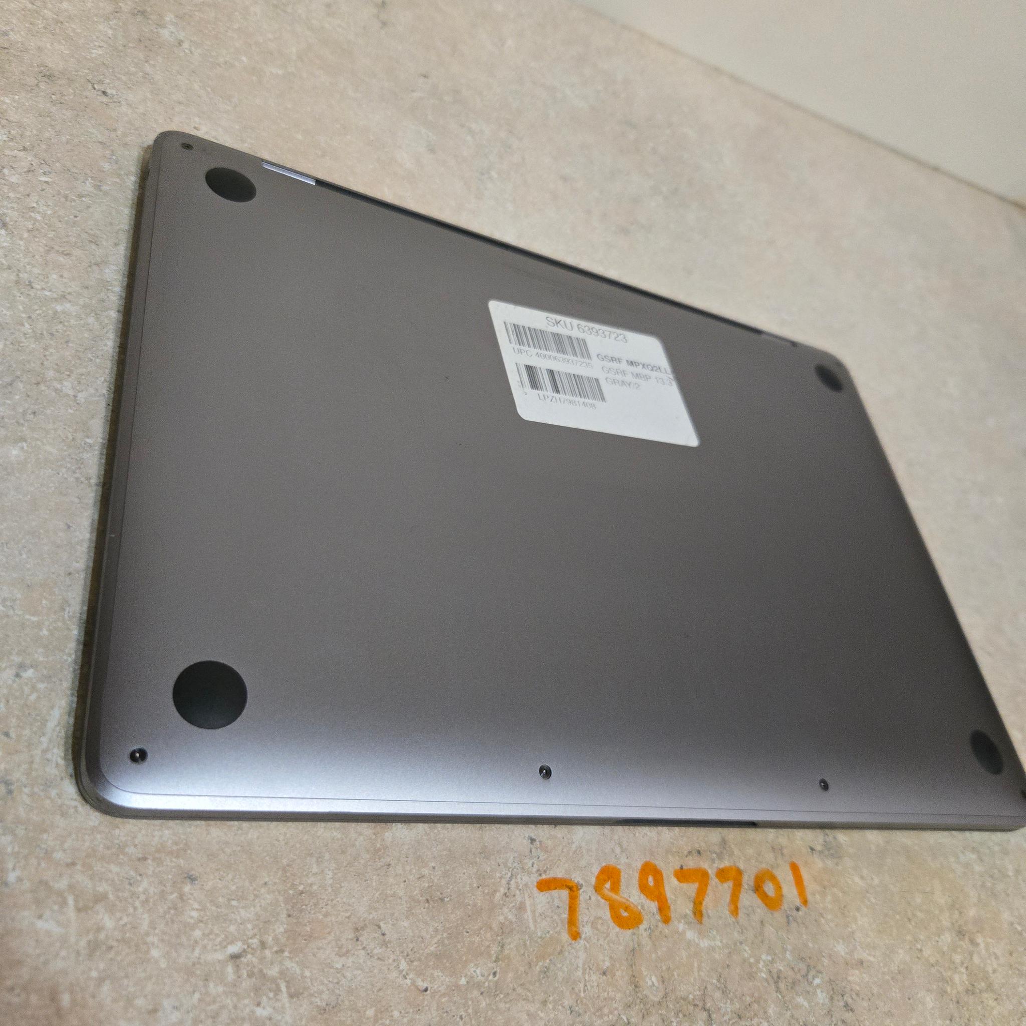 Apple Macbook Pro 13 Inch Laptop - 2017 - intel i5 - 128GB SSD - Model A1708
