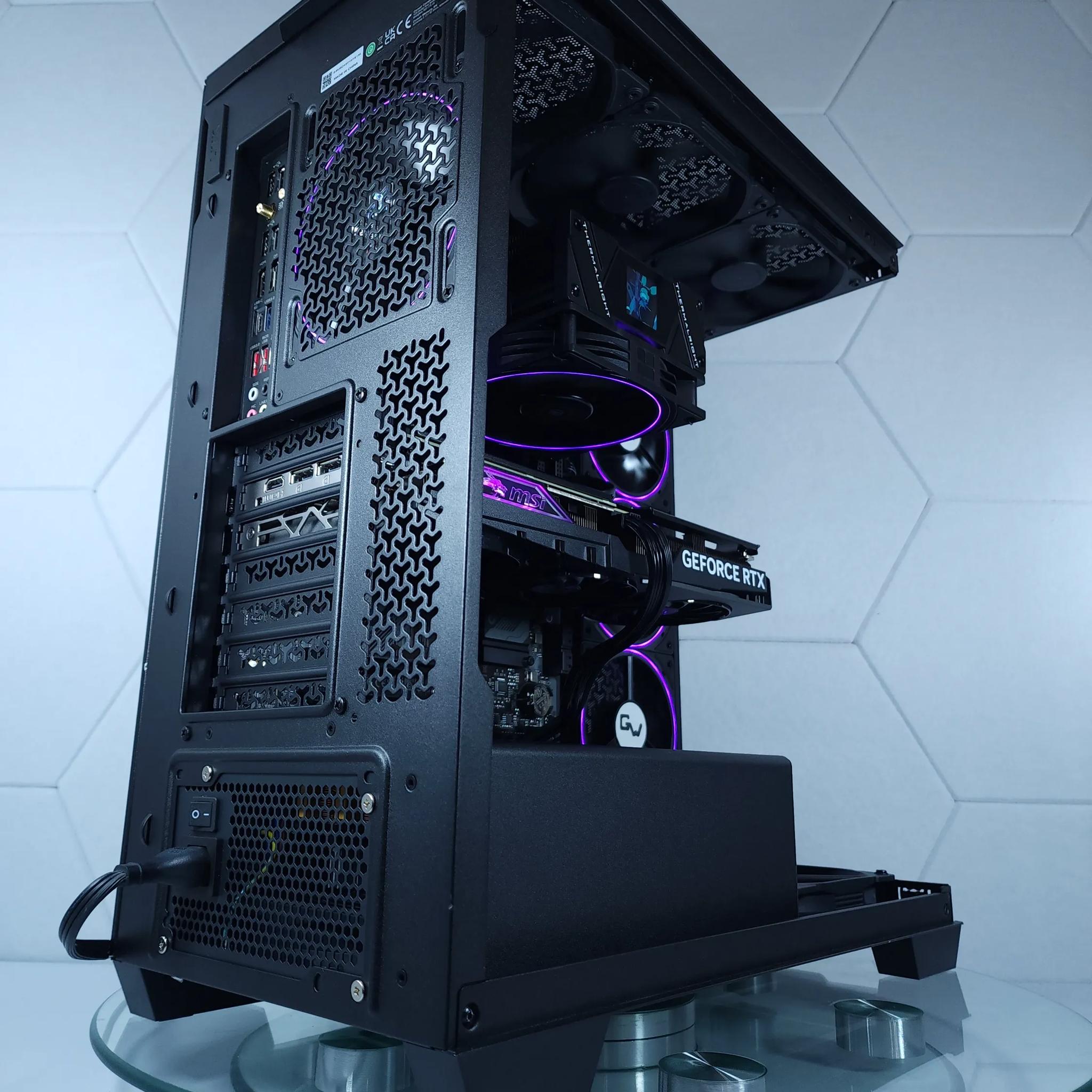 💜RTX 4070●Core i5 13600K●1440p Gaming Computer