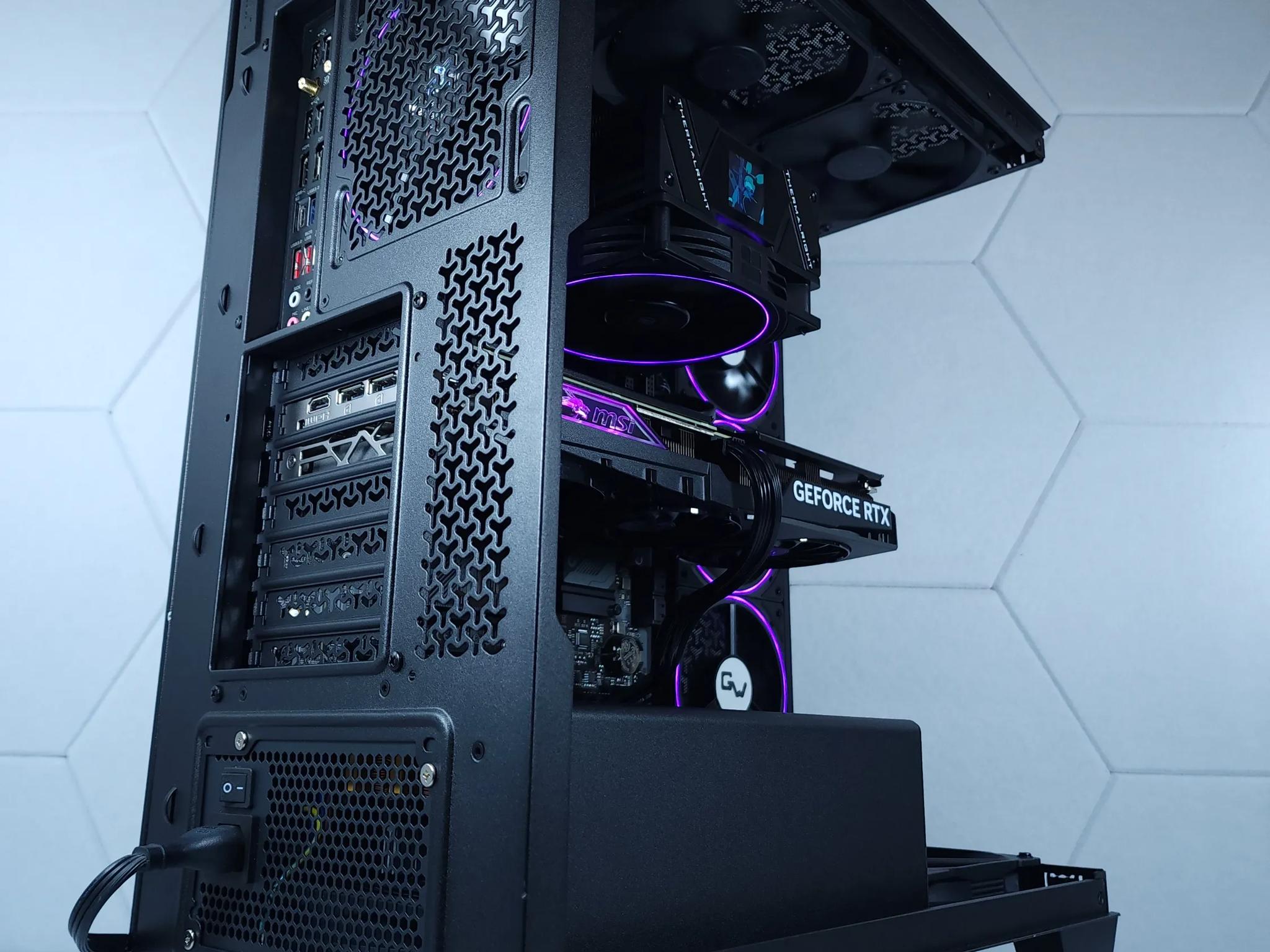 💜RTX 4070●Core i5 13600K●1440p Gaming Computer