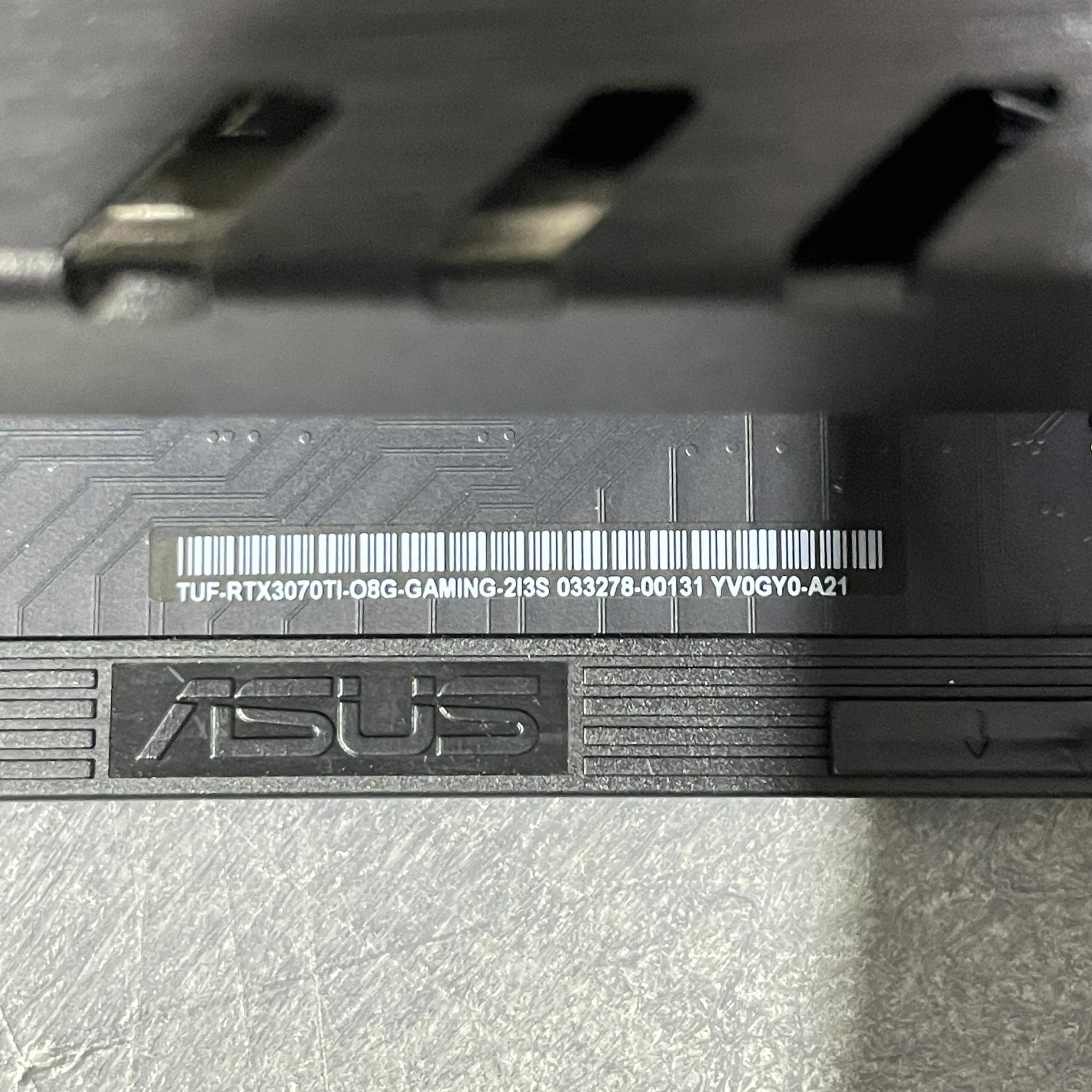 Asus RTX 3070 Ti TUF OC - PN#TUF-RTX3070TI-O8G-GAMING