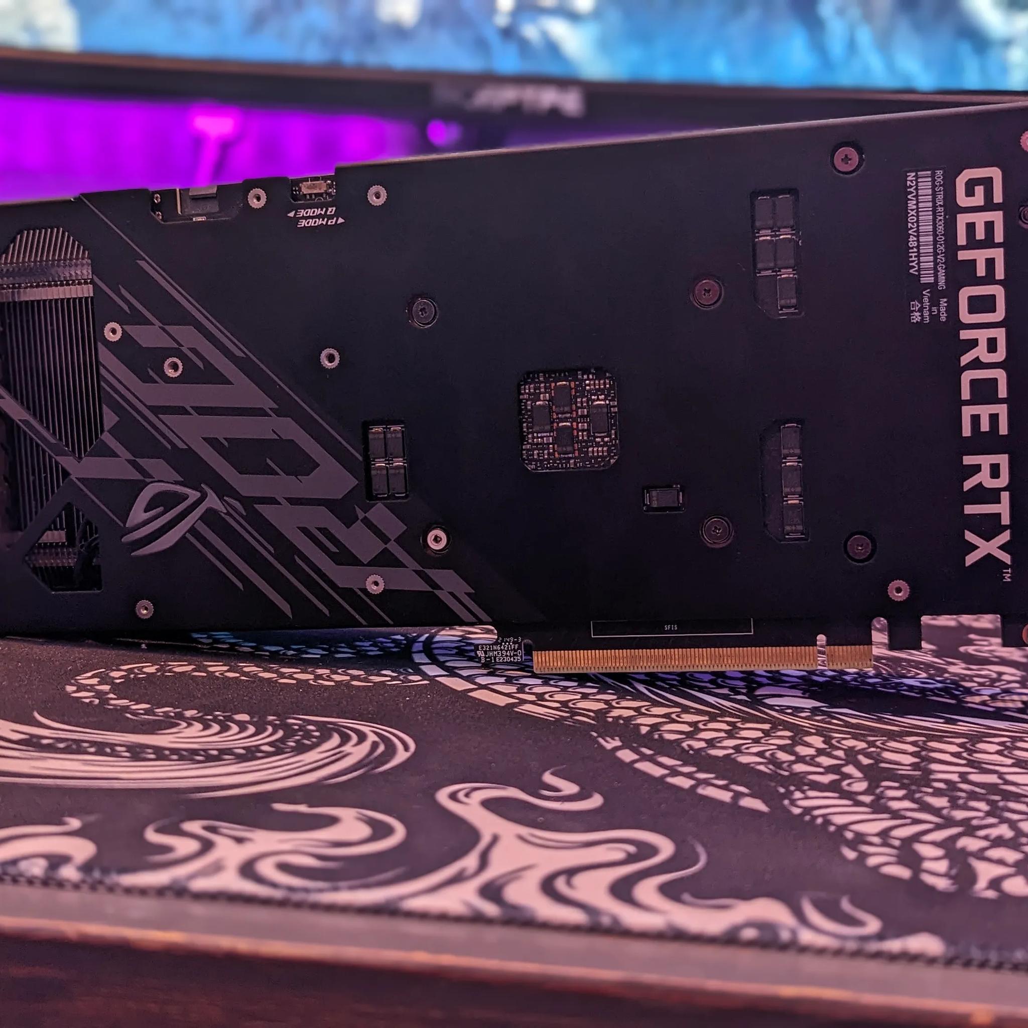 ASUS ROG Strix GeForce RTX 3060 OC Edition 12GB GDDR6 Graphics Card