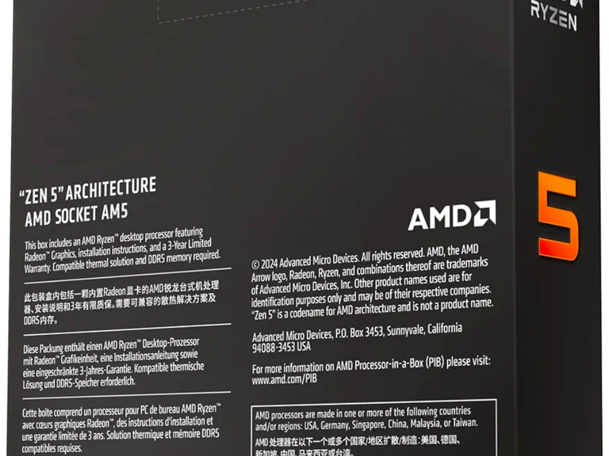 ☆★ New Ryzen 9600x in box ★☆
