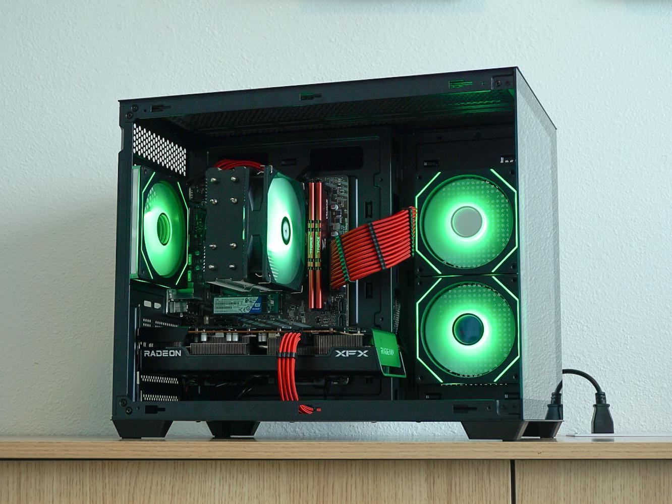 RRX - Ryzen 7 3700X / 16GB RAM DDR4 / RX 6600XT 8GB / 1TB NVMe SSD - Gaming PC 🚄 FREE SHIPPING