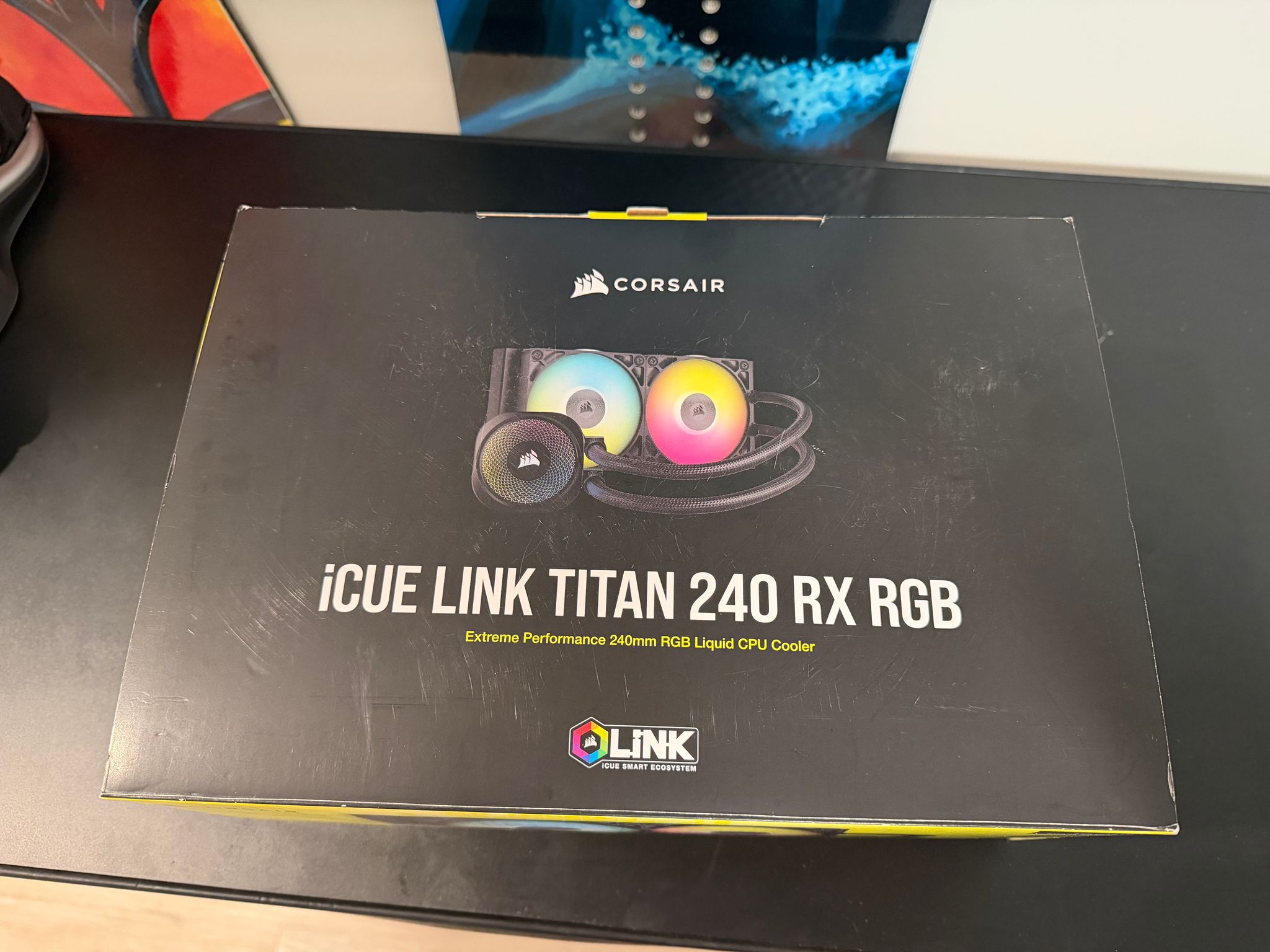 iCUE LINK TITAN 240 RX RGB AIO Liquid CPU Cooler
