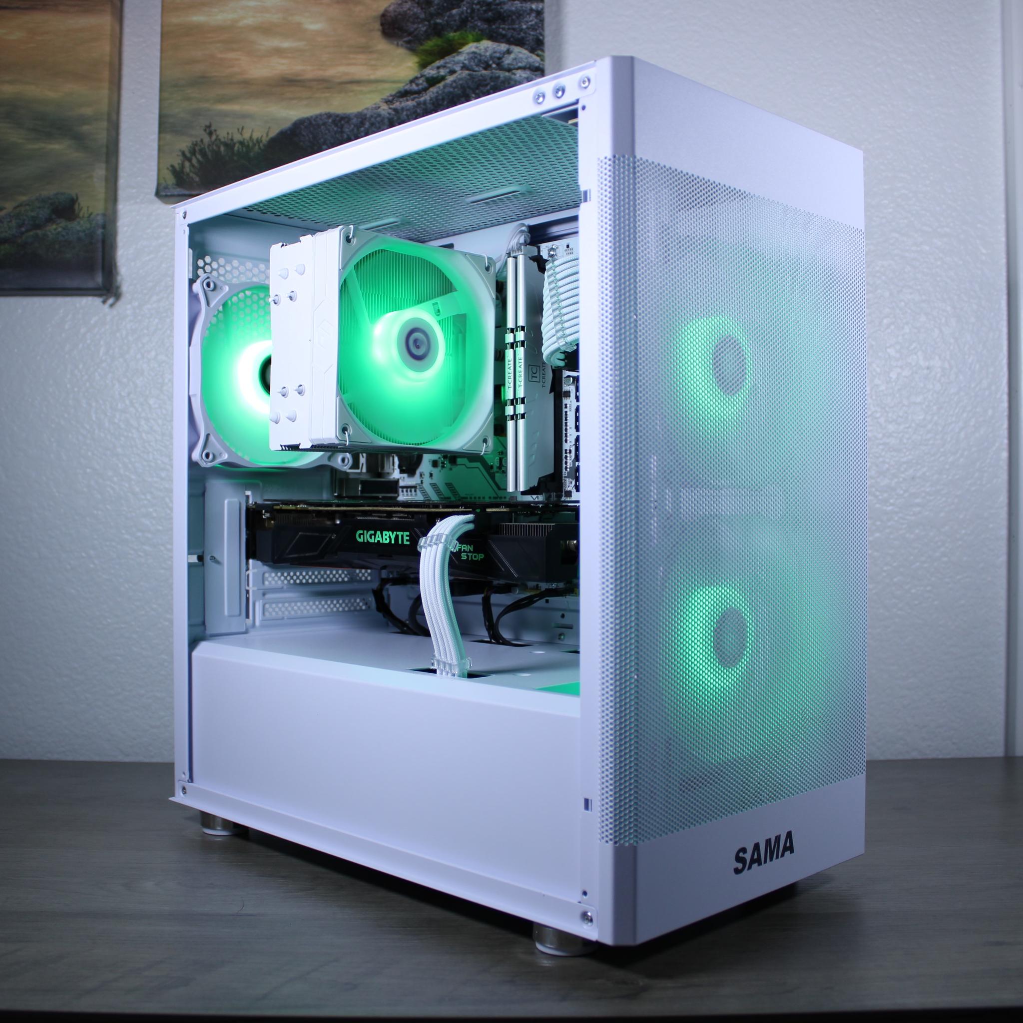 ⚪⚫⚪ Gaming PC! | GTX 1070 TI | Ryzen 5 2600 | 16GB DDR4 Ram | 1TB NVMe | Win 10 Activated | WiFi