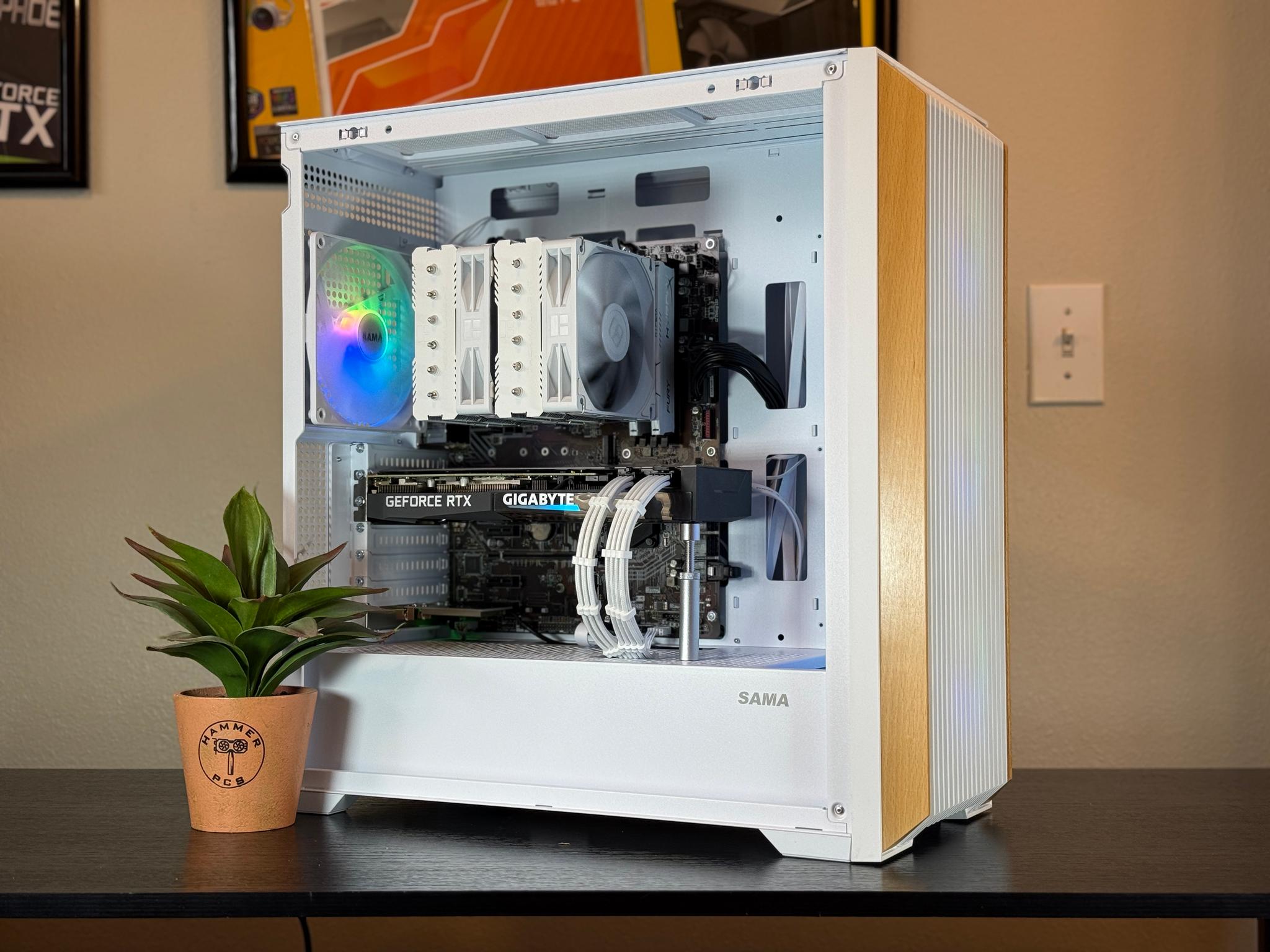 🪵RTX 3070, Intel i7-9700, 32gb RAM, 1TB SSD🪵| Gaming/Streaming PC| Fortnite, CoD, GTA V, and more